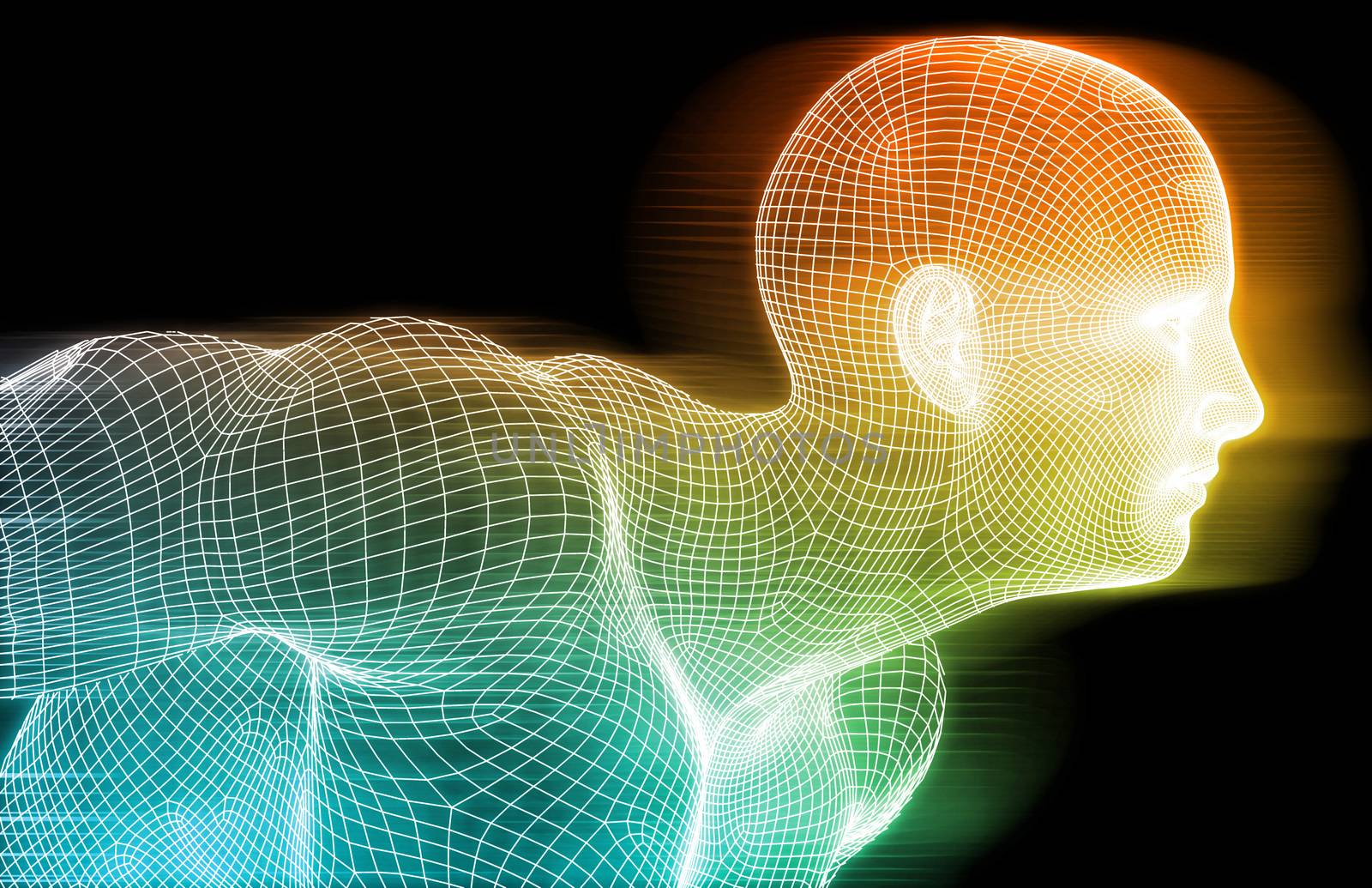 Fitness Technology Science Lifestyle as a Concept