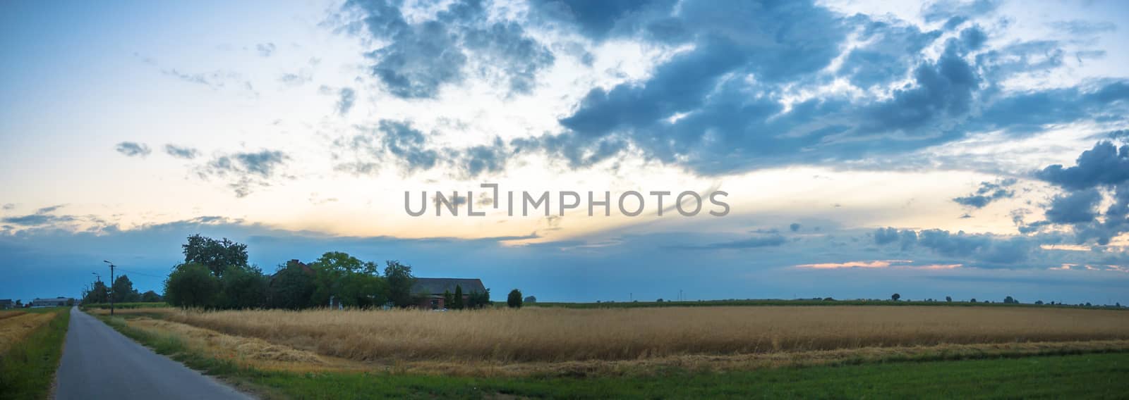 blue sky, natural clouds, nature series