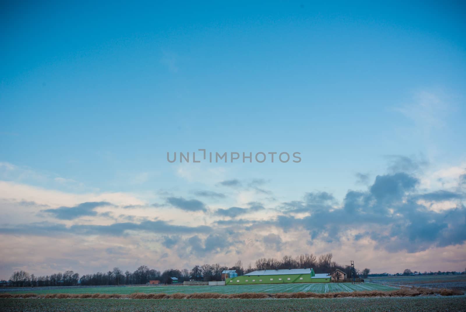 blue sky, natural clouds, nature series