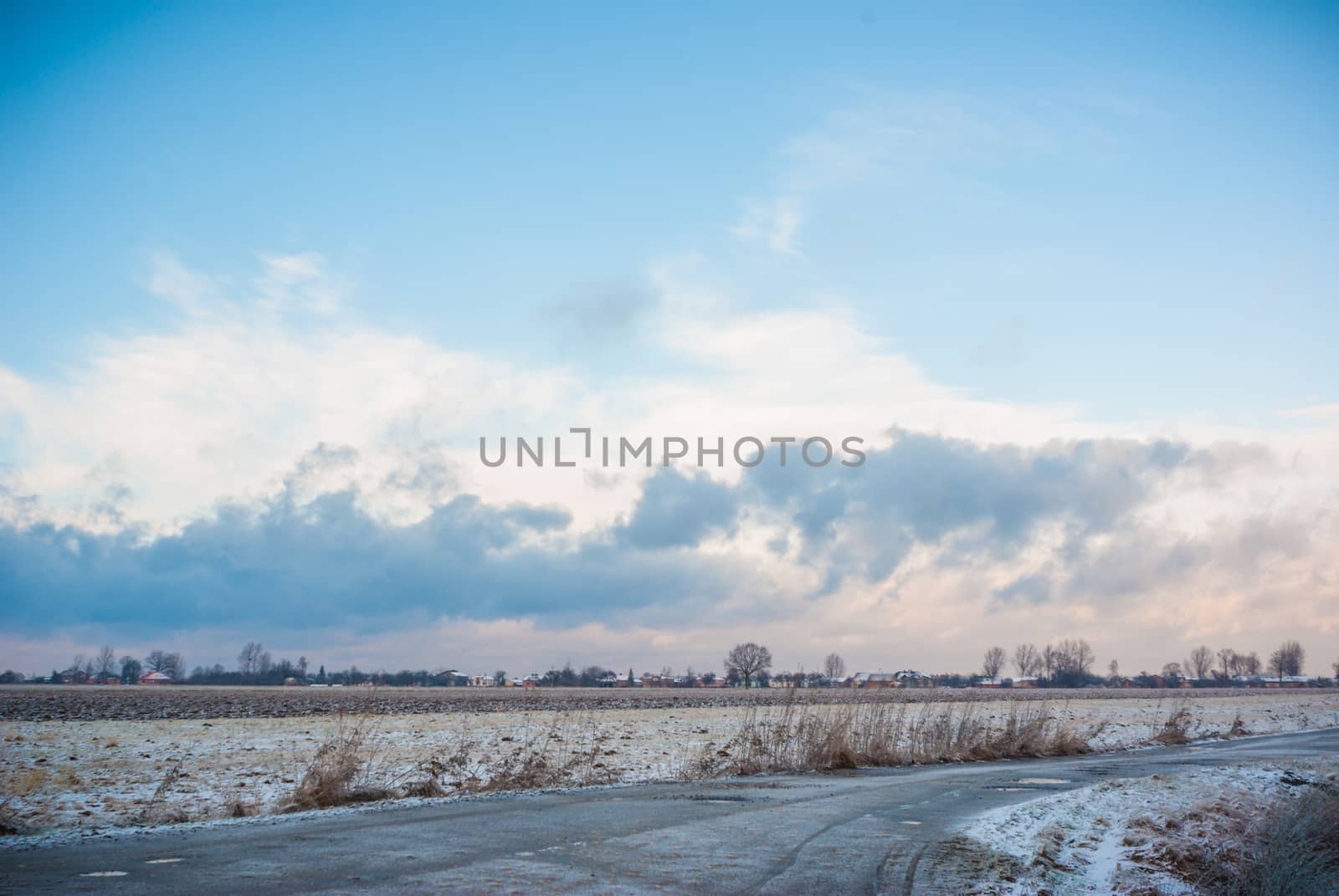 blue sky, natural clouds, nature series