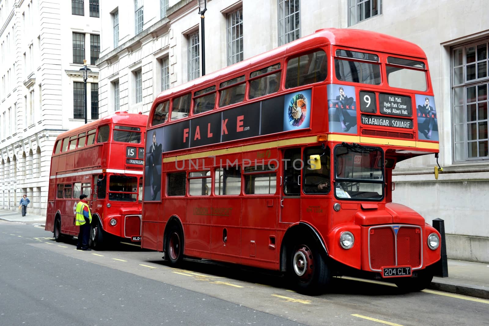 London red buses by gorilla
