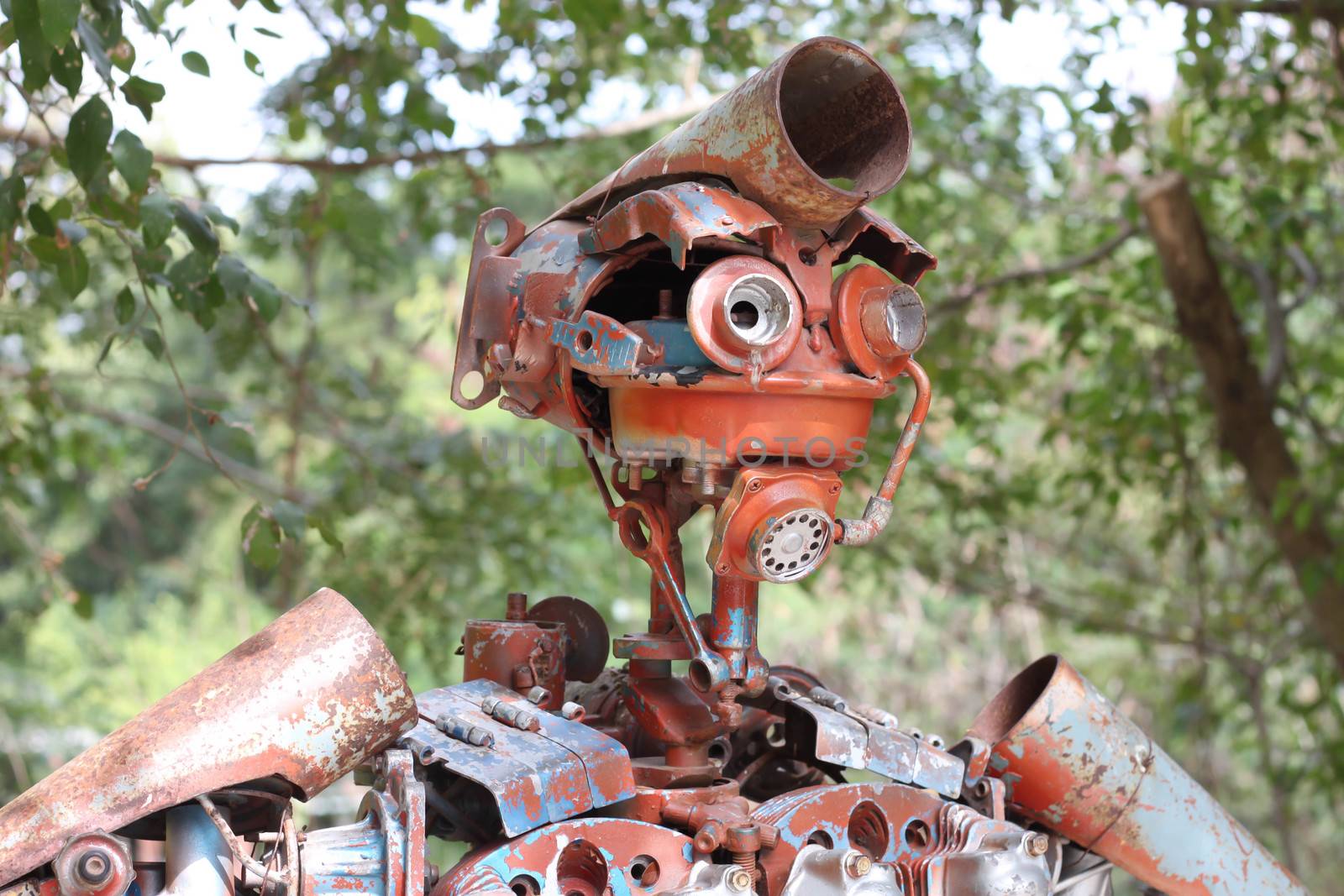 Robot scrap thailand by primzrider