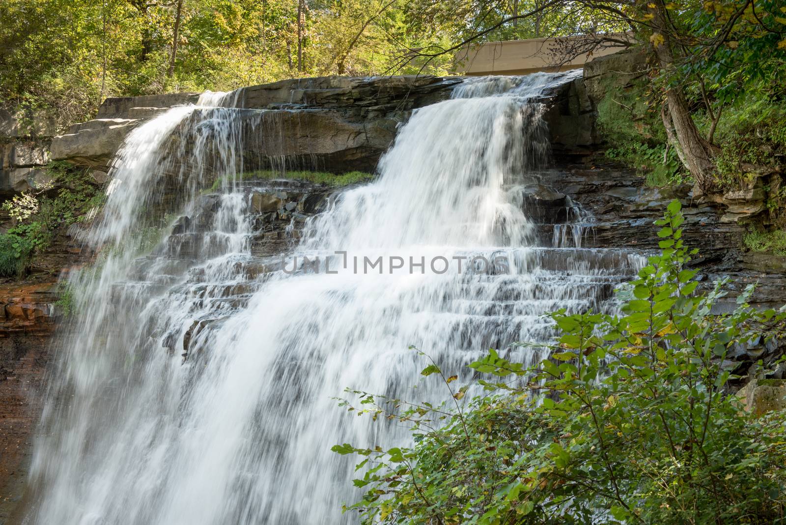 Brandywine Falls Late Summer by krisblackphotography