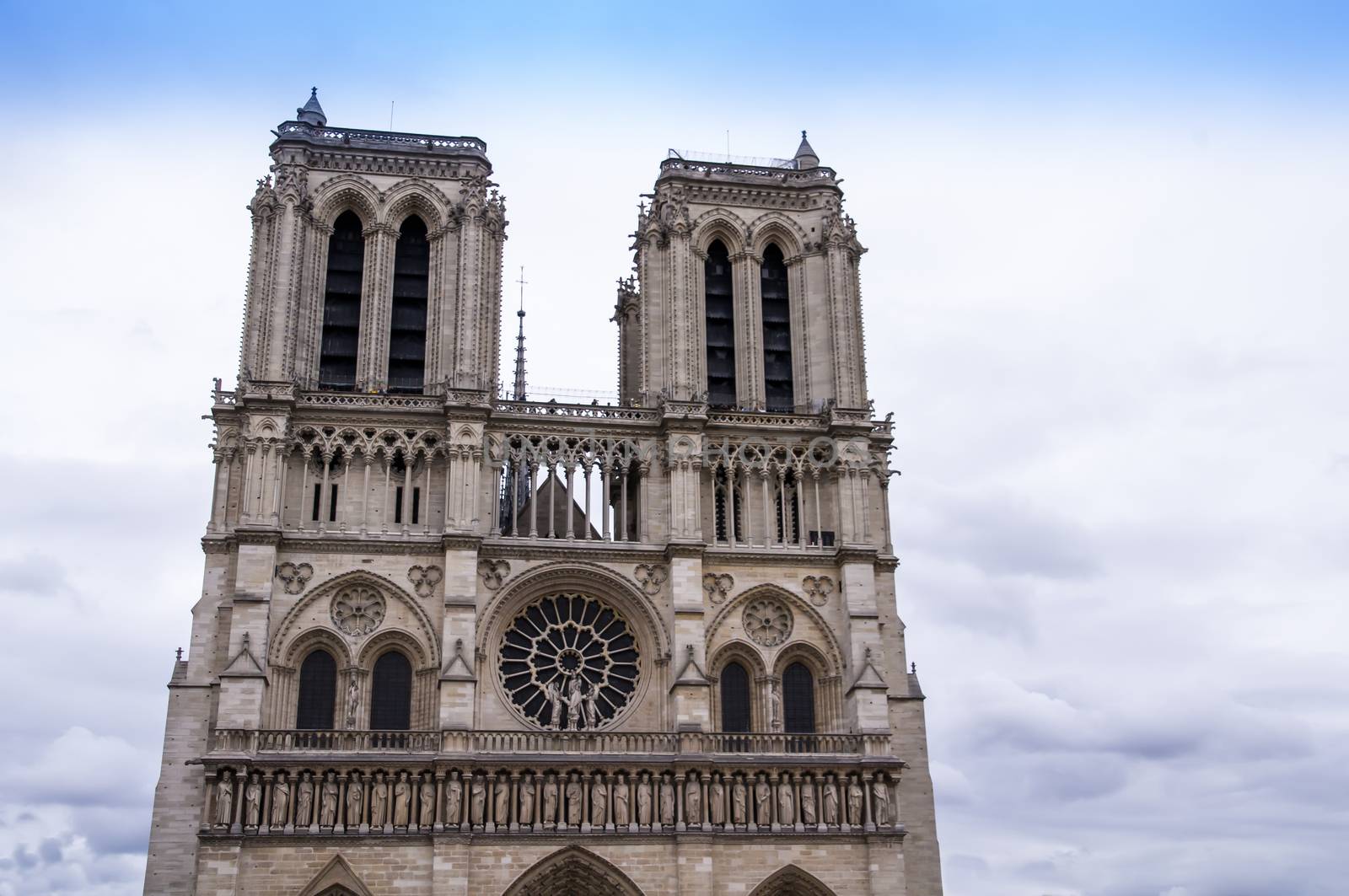 Cathedral Notre Dame by krisblackphotography