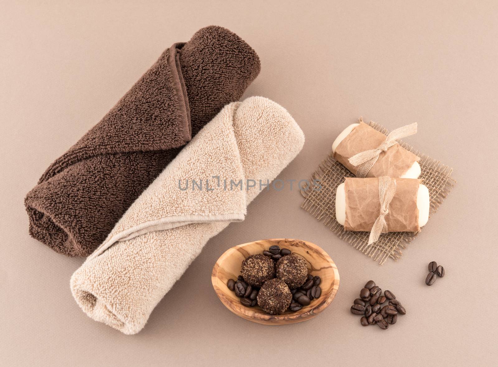 Bath Bombs, Spa Soap, and Luxury Towels by krisblackphotography