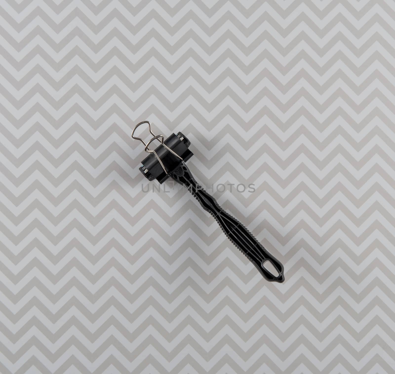 Disposable Razor With Binder Clip by krisblackphotography