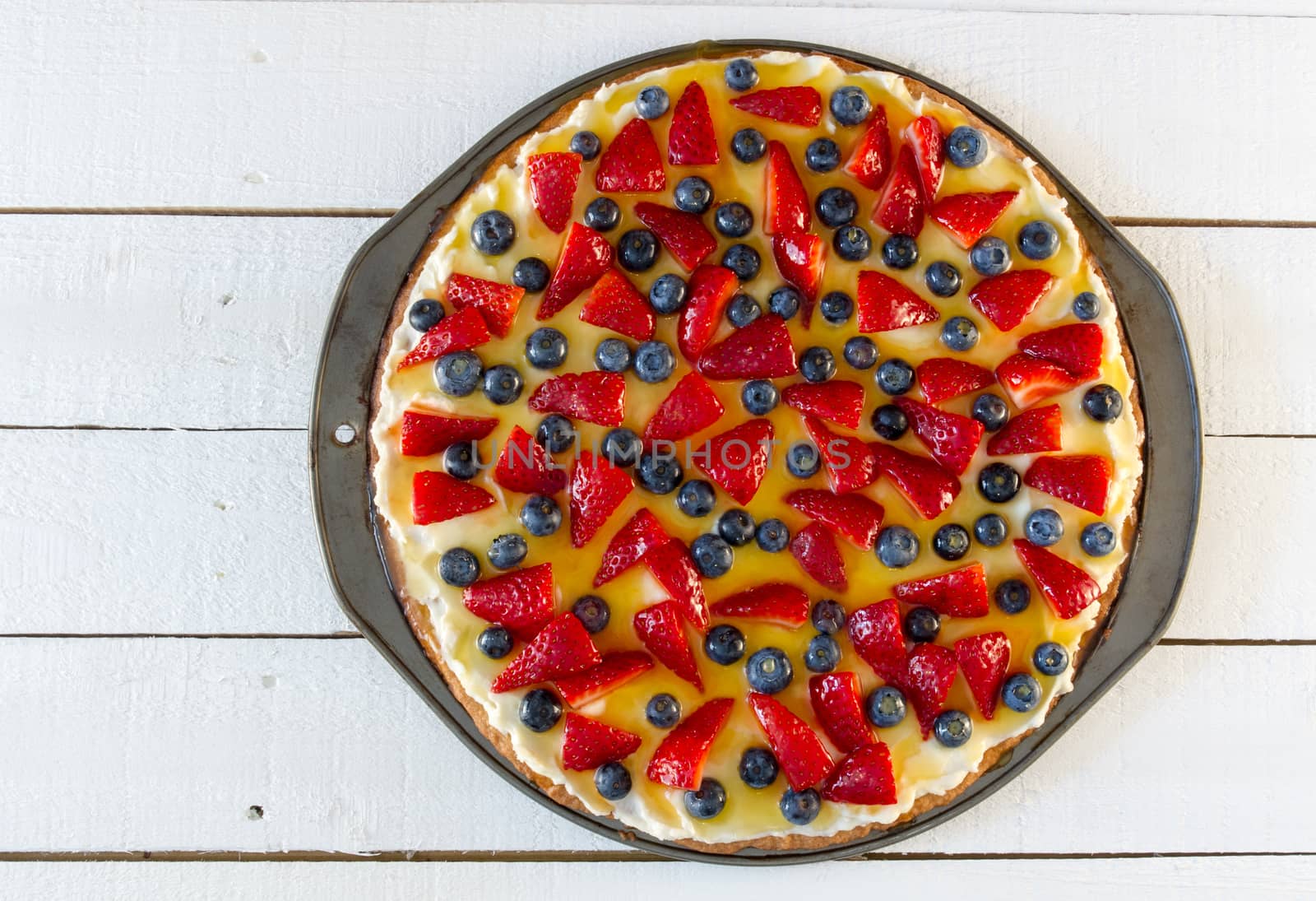 Fresh Fruit Pizza by krisblackphotography