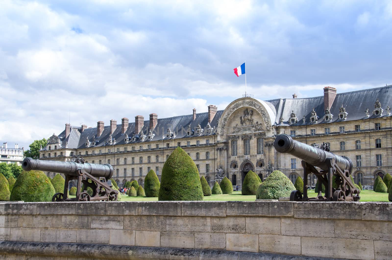 Army Museum - L'Hotel National des Invalides in Paris, France