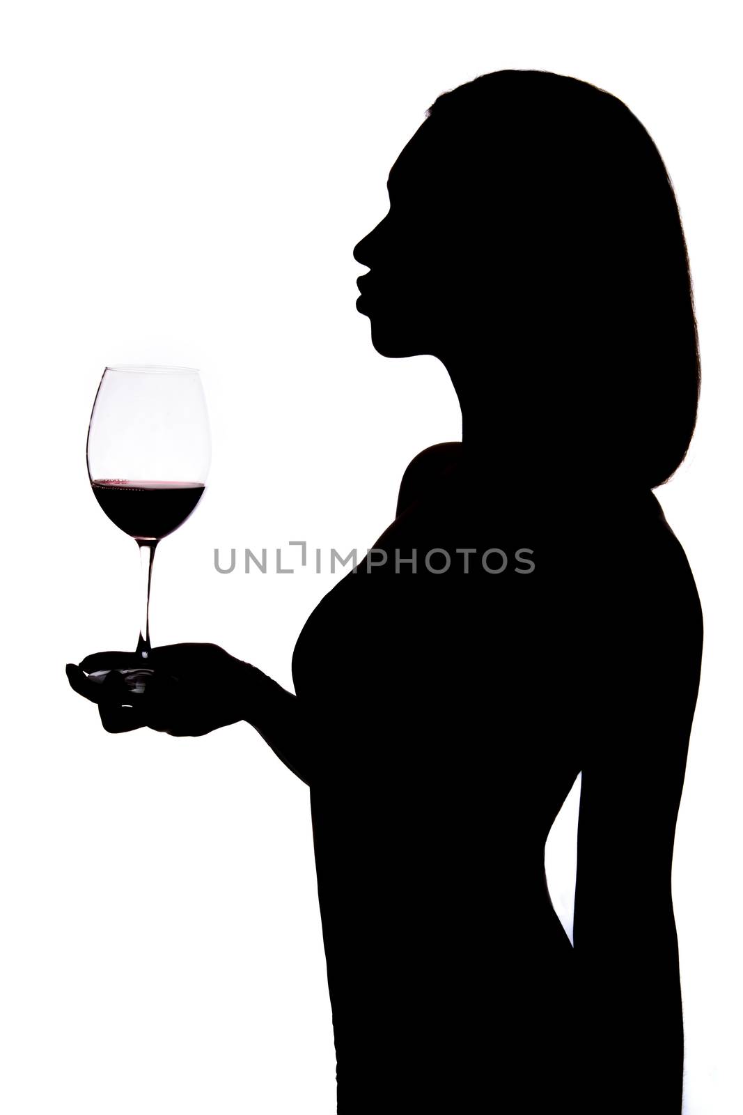 Silhouette of a woman by Artzzz