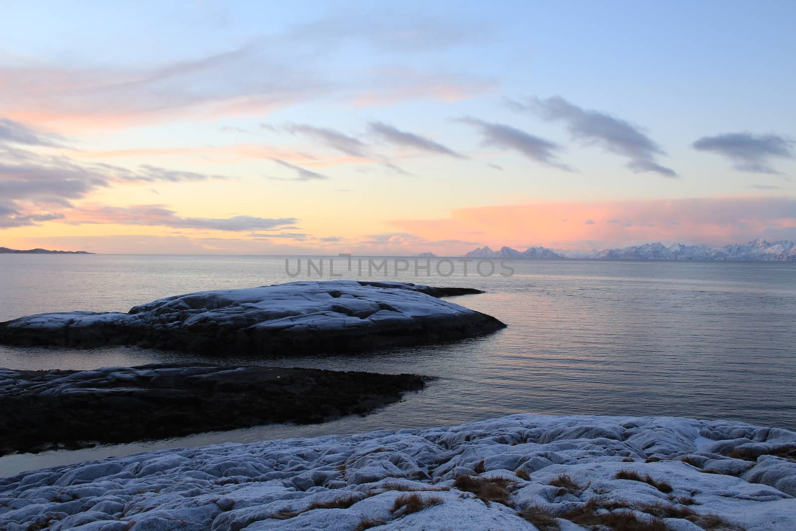 views Arctic landscape