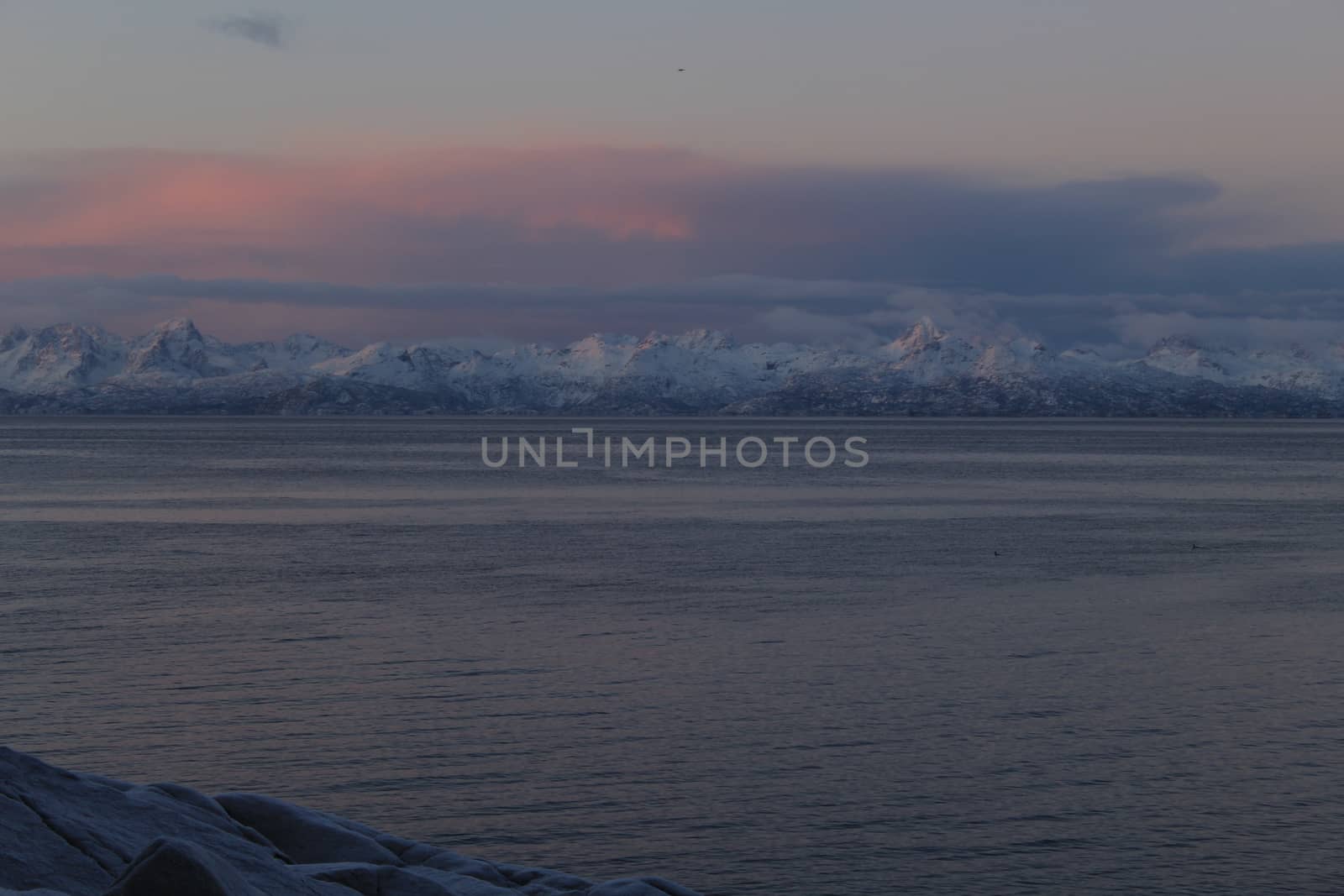 views Arctic landscape