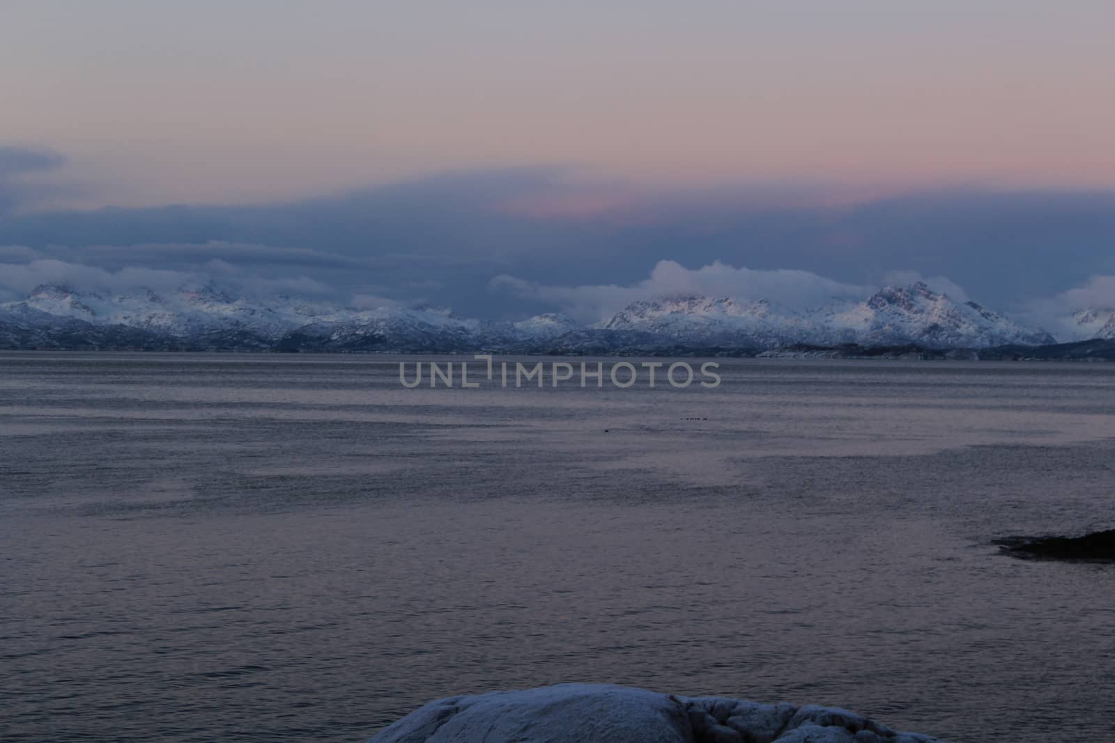 views Arctic landscape