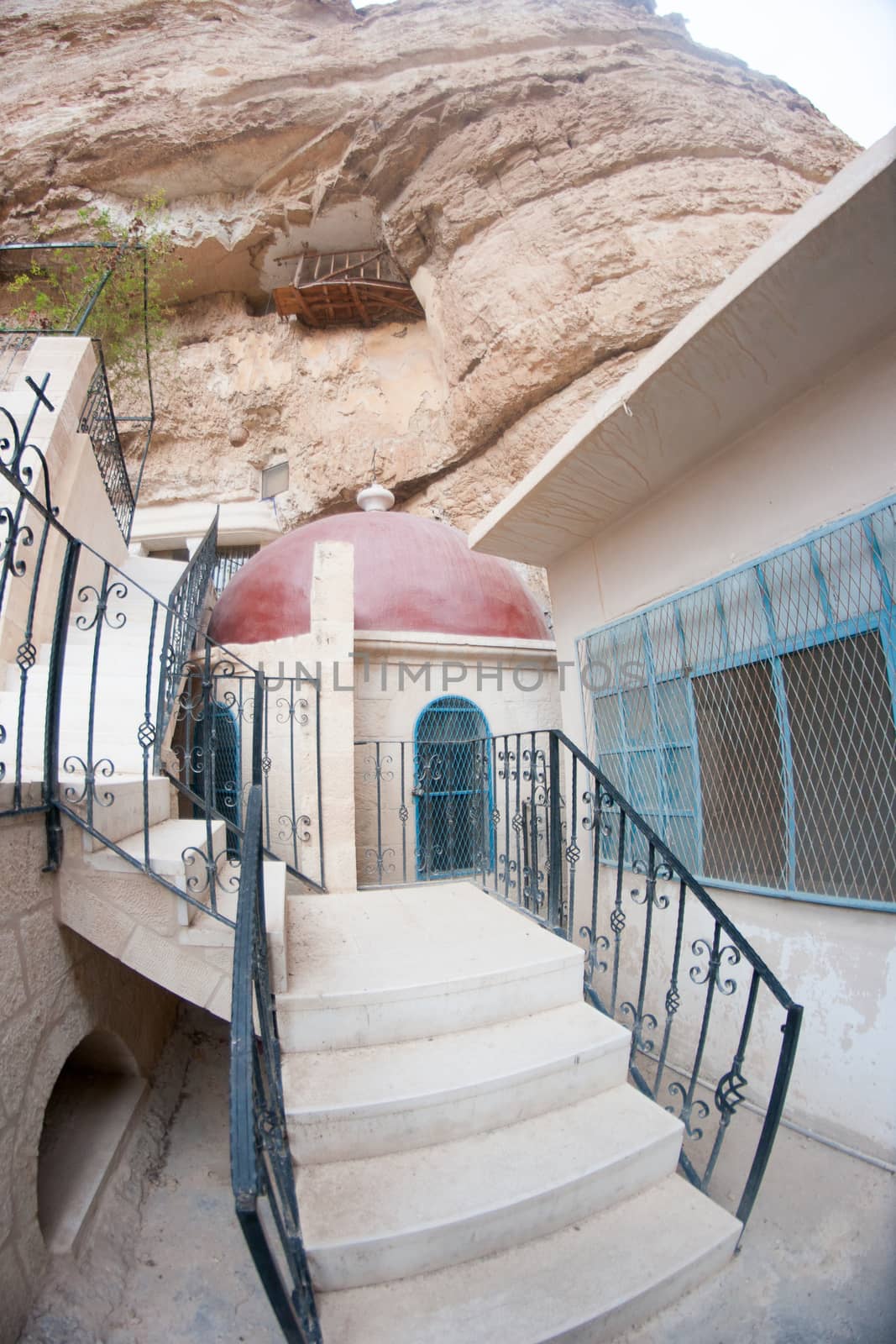 Saint George monastery in judean desert by javax