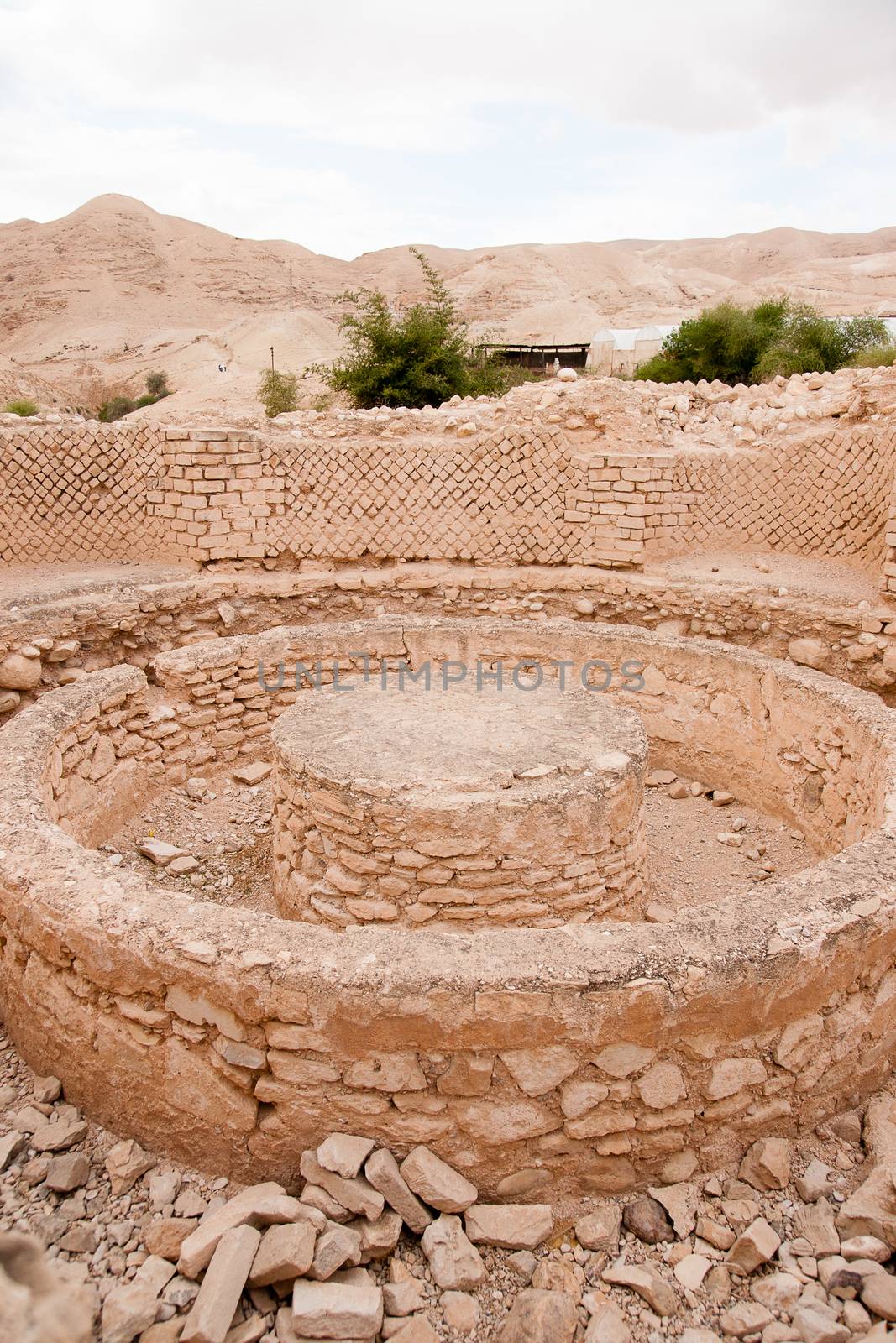 Excavations near Jericho city of ancient palace
