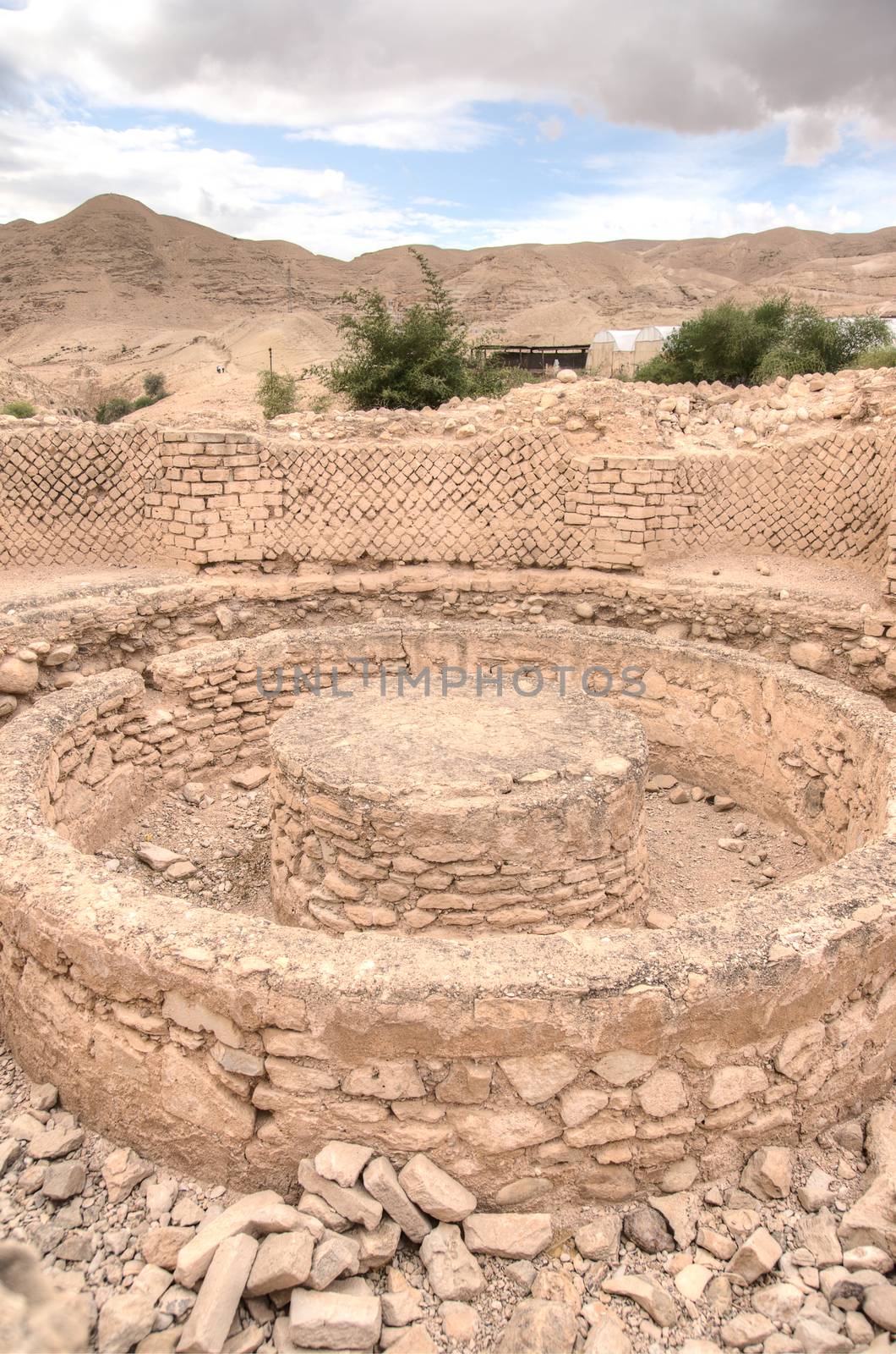 Excavations near Jericho city of ancient palace