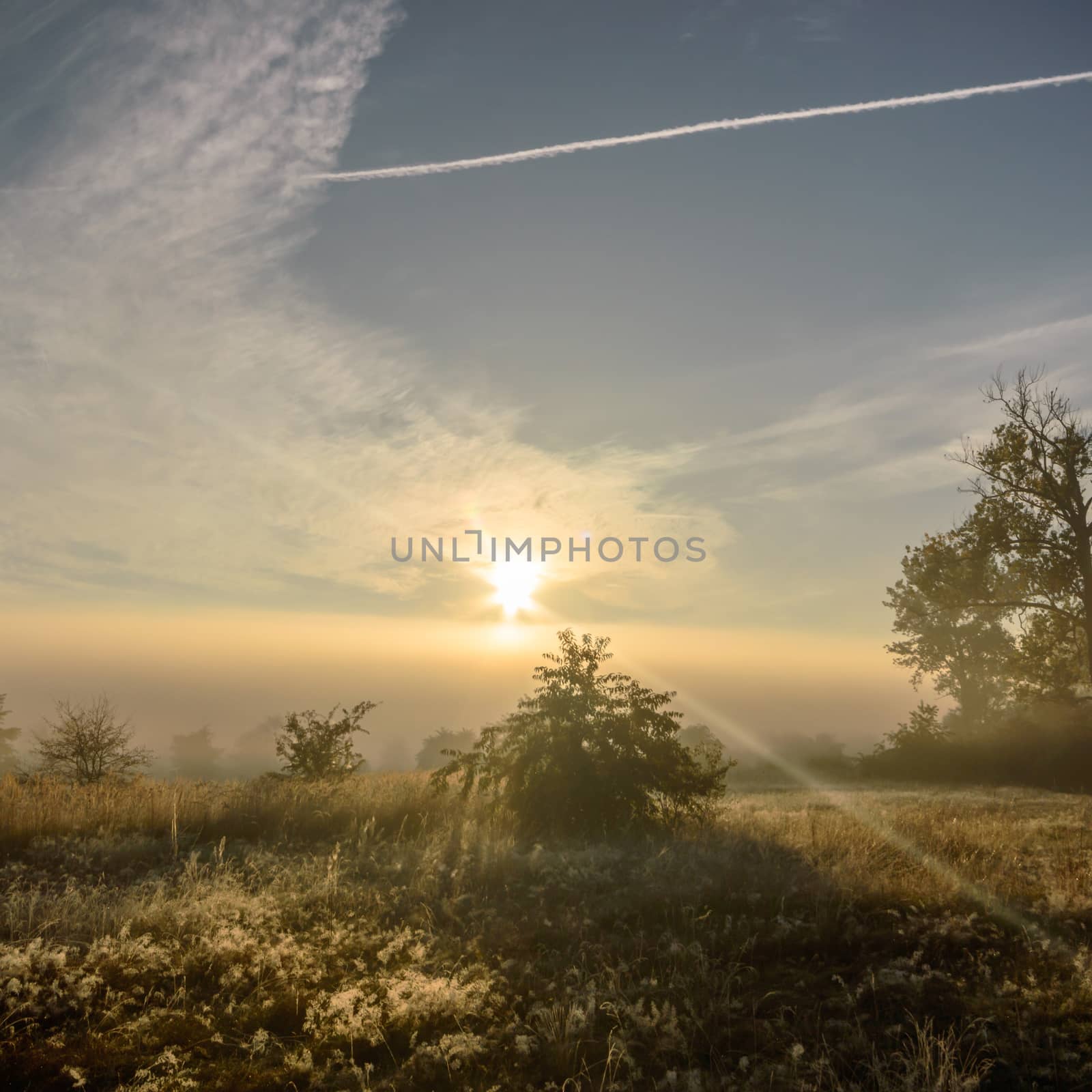 blue sky, natural clouds, nature series