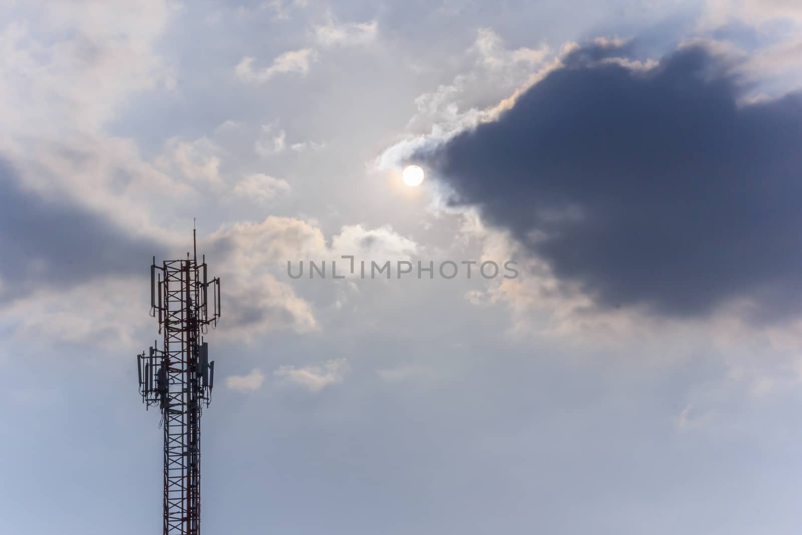 Antenna of communications technology. by suriyaph