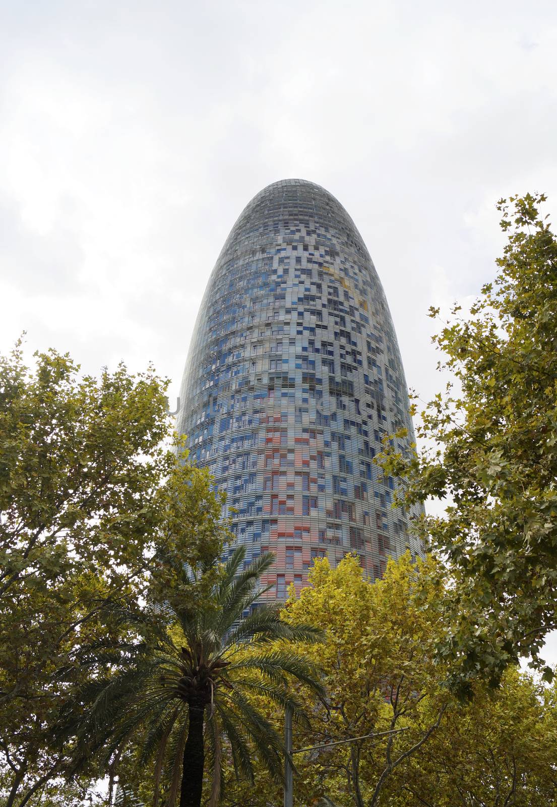 Torre Agbar skyscraper by magraphics