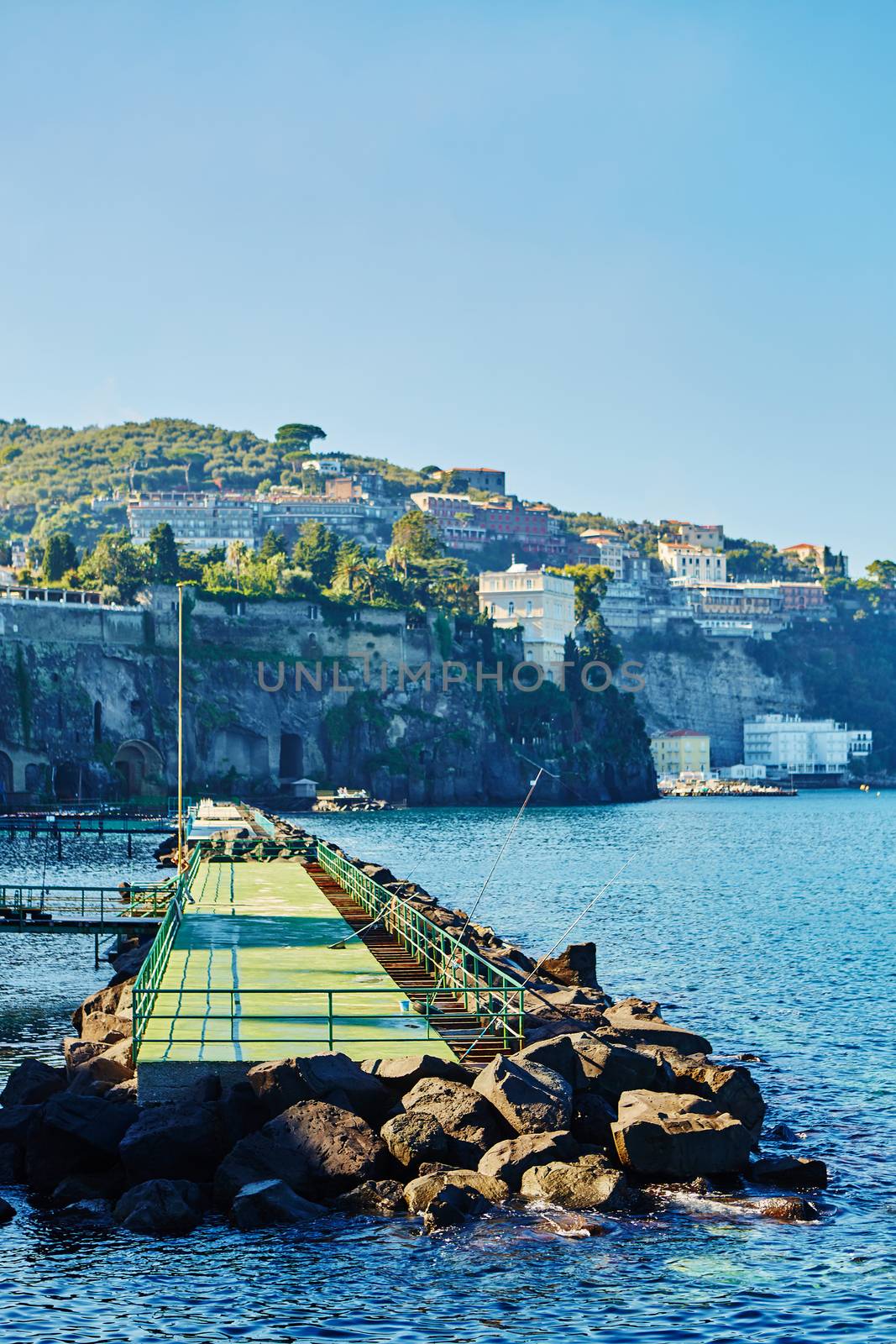 View of the Sorrento coast.  by sarymsakov