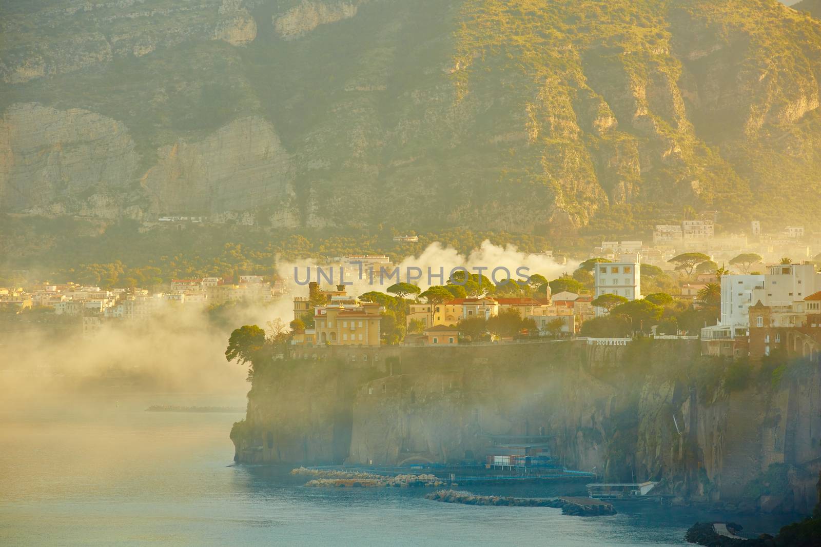 Sorrento, Italy - November 8, 2013: Sorrento is one of the towns of the Amalfi Coast,expensive and most beautiful European resort.
