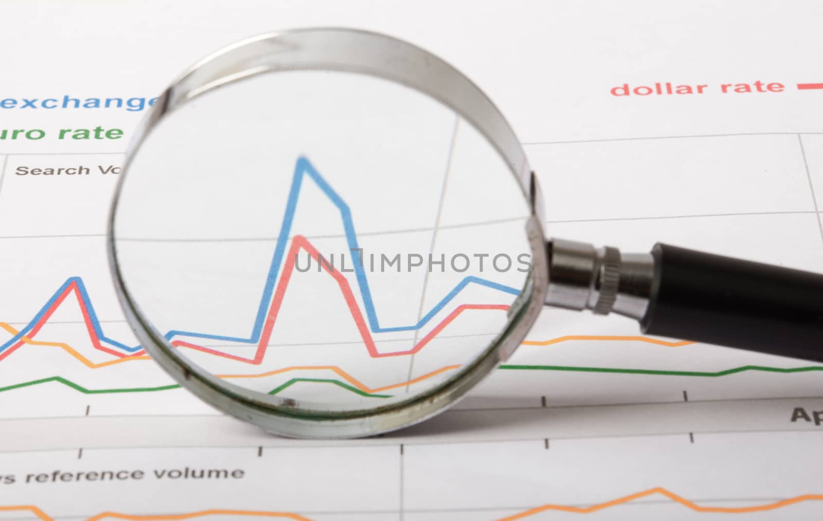 Magnifier with graphical charts by cherezoff