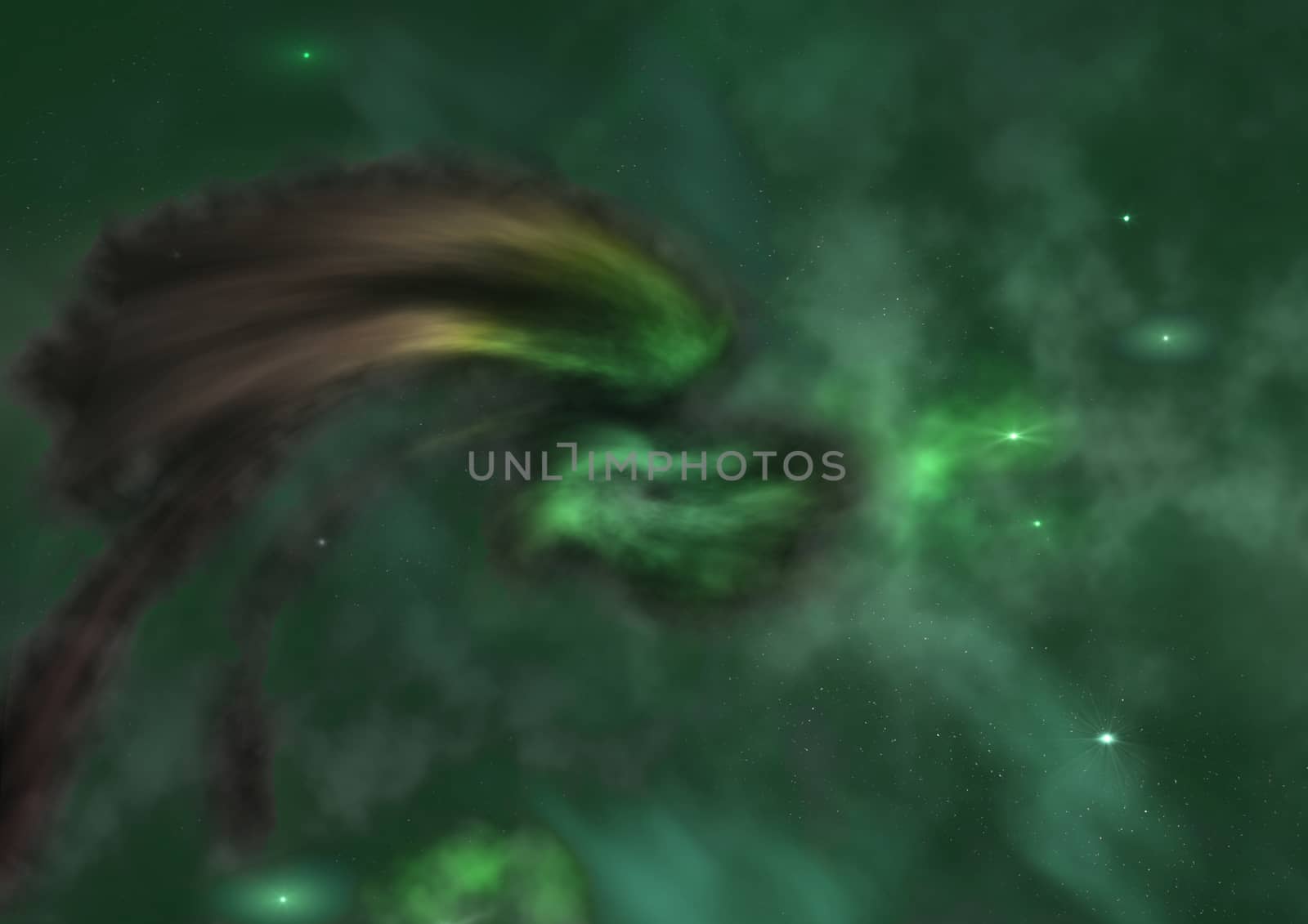 Star field in space a nebulae and a gas congestion. "Elements of this image furnished by NASA".
