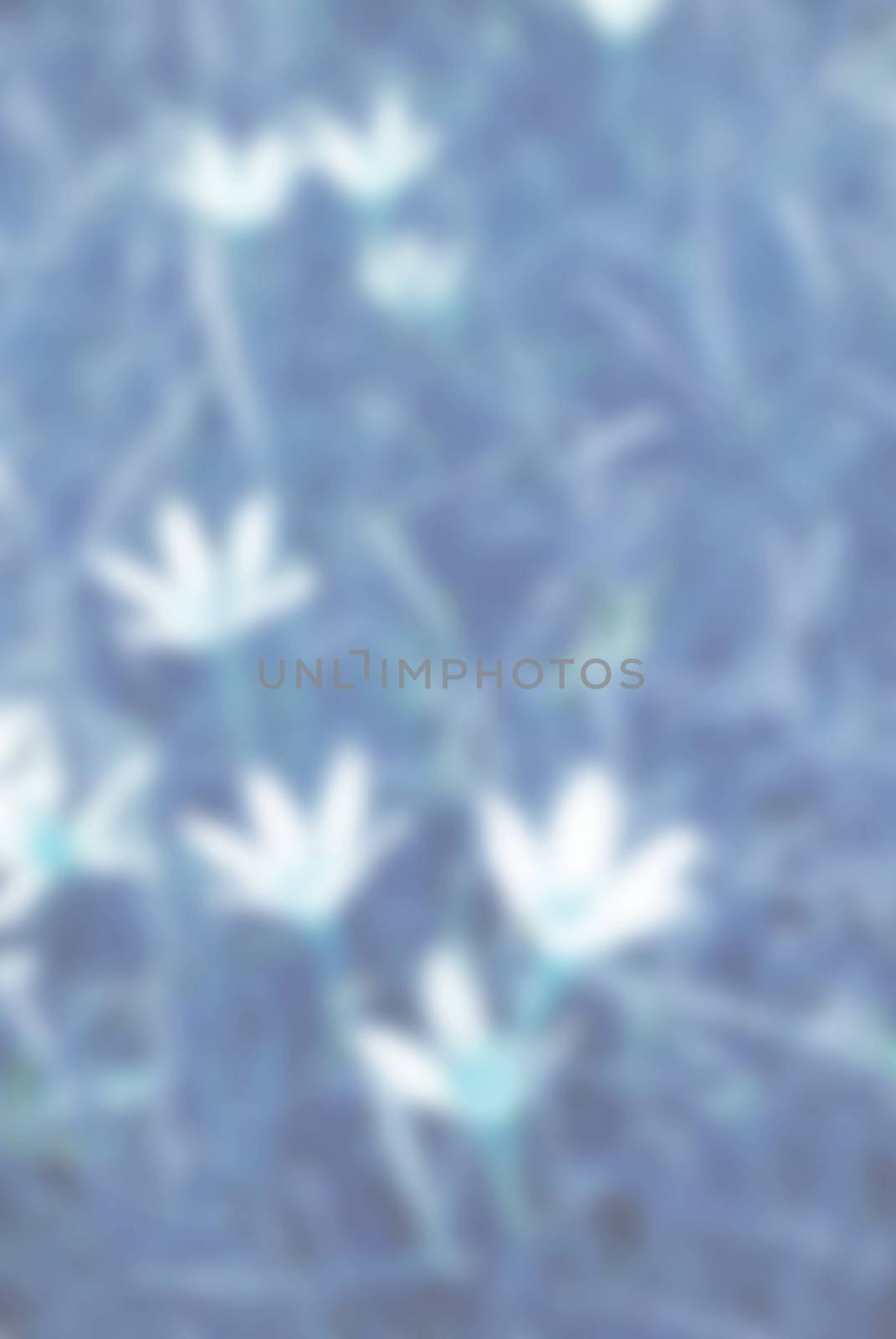 Abstract floral background motion blur in vintage color tone 