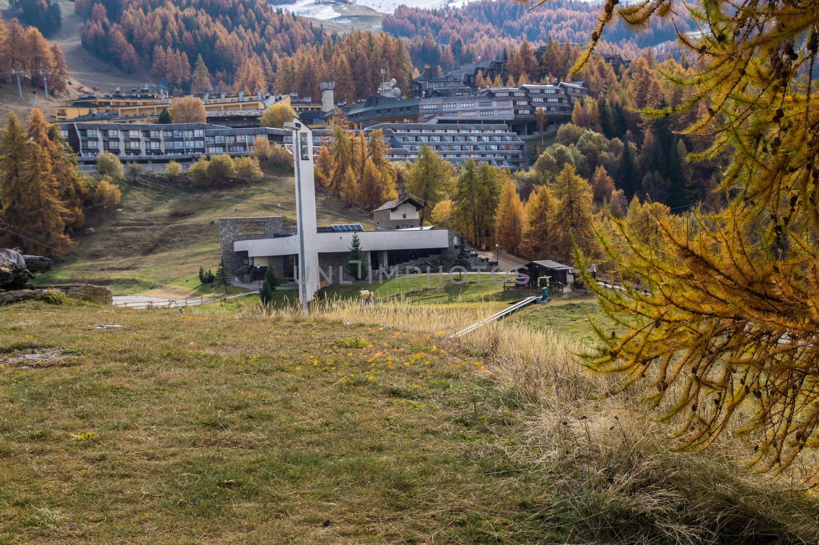 pila,val d'aoste,italy