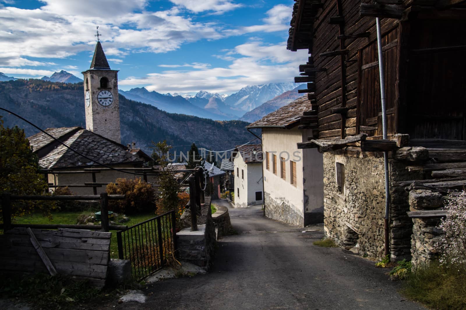 ozein,val d'aoste,italy