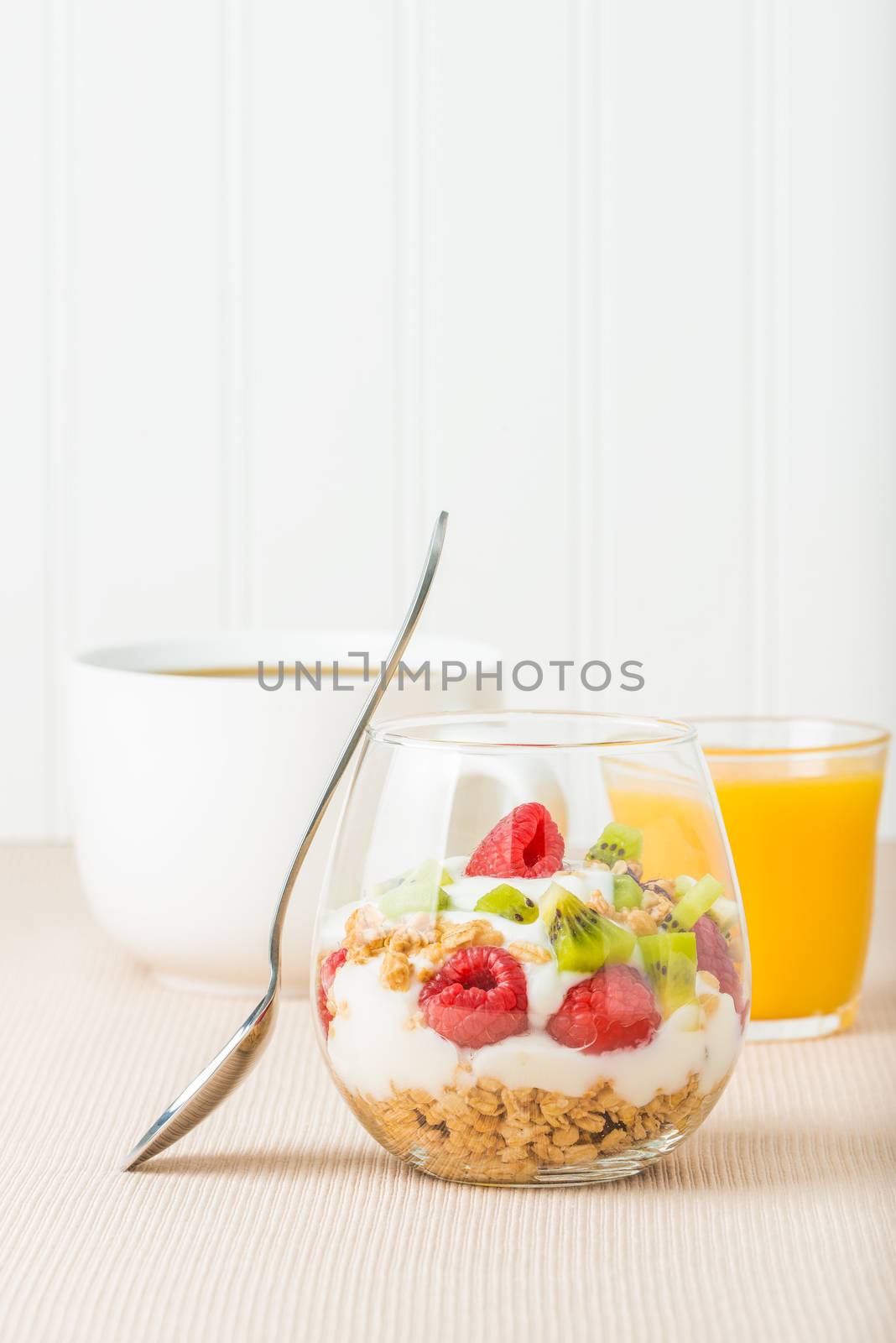 Breakfast Fruit Parfait by billberryphotography