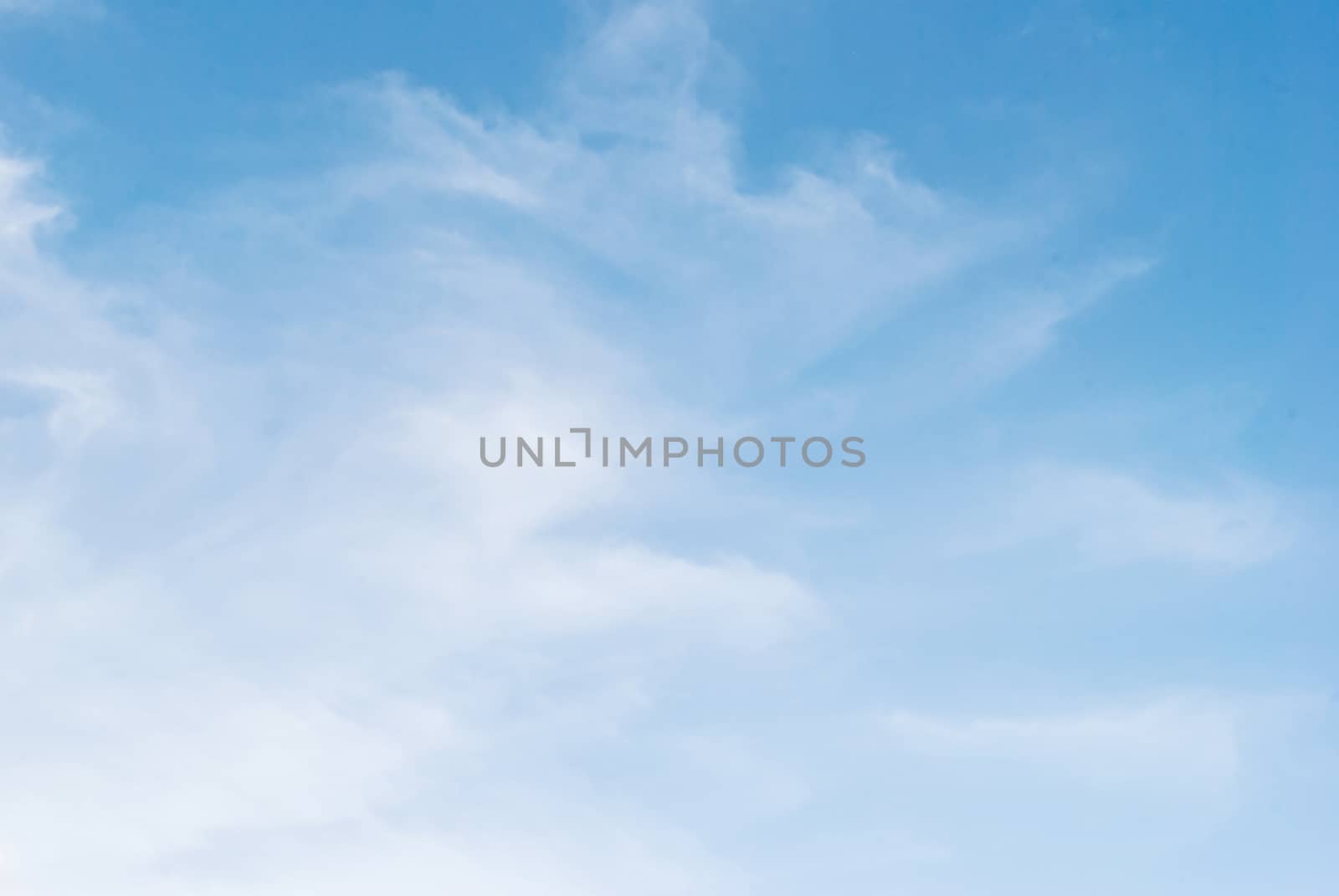 bright beautiful blue sky with clouds, as background by rakoptonLPN