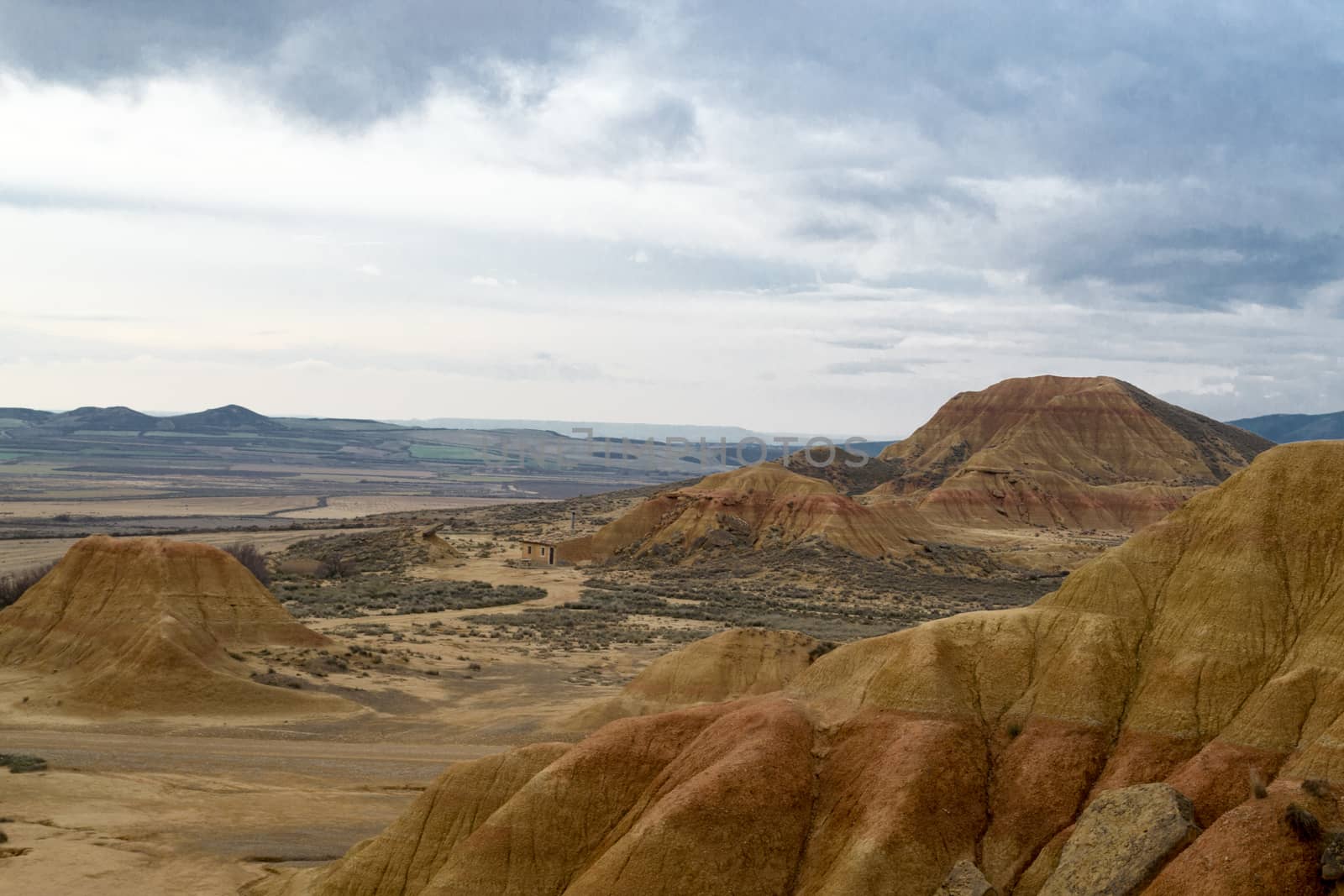 Bardenas reales recently became famous after season 6 of the show Game of Thrones was filmed there