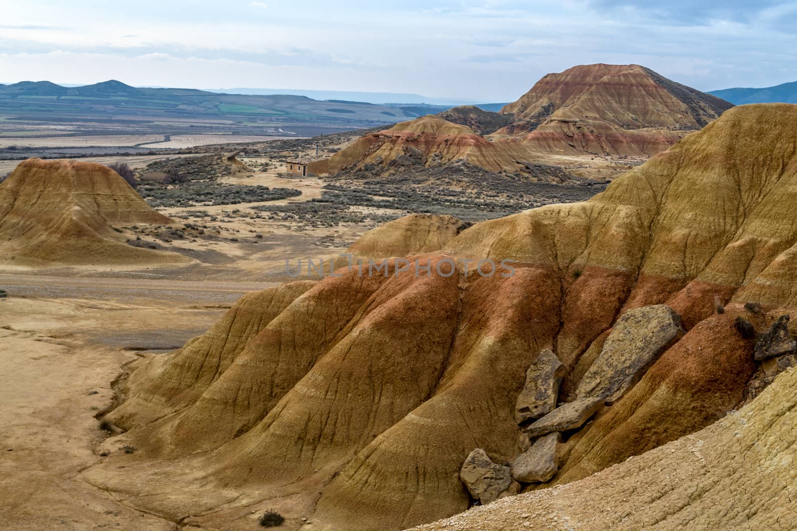 Erosion in Bardenas Reales by rmbarricarte