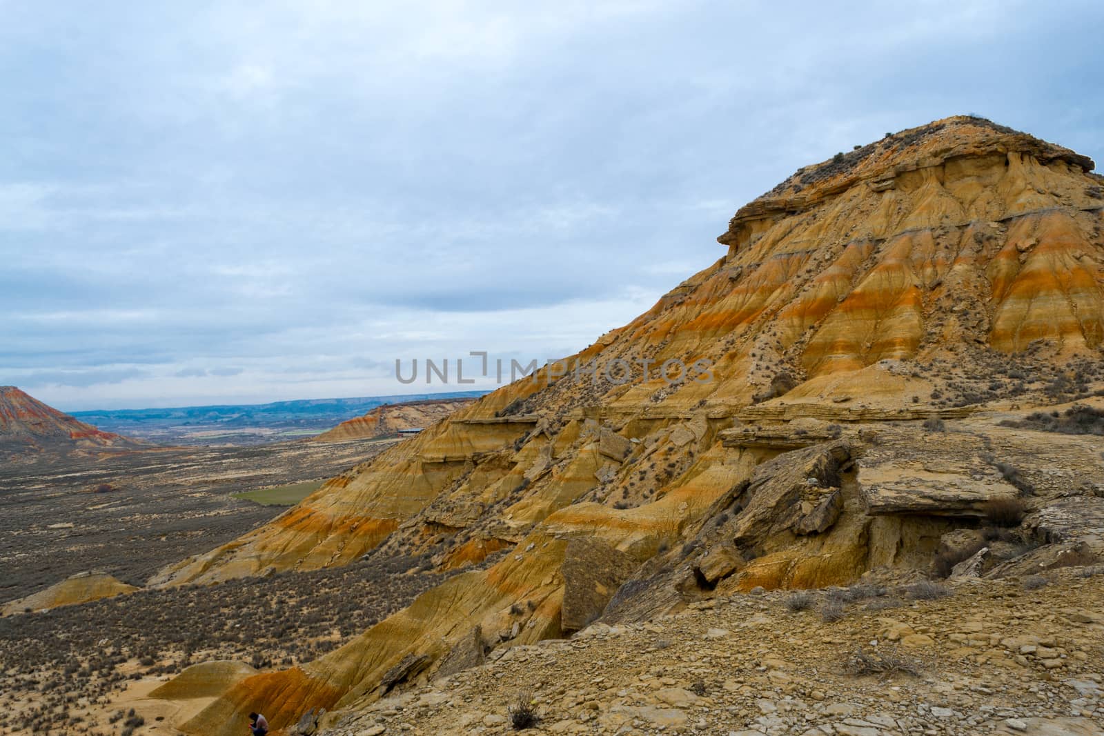 Colorful rocks in Bardenas by rmbarricarte