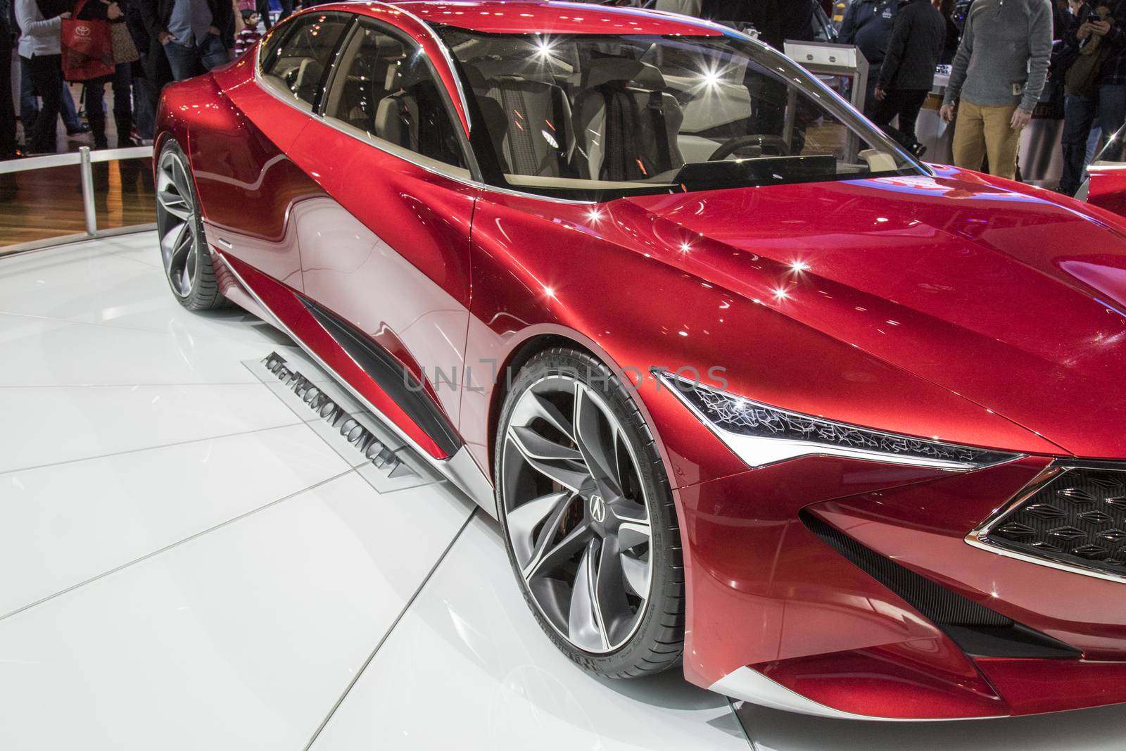 DETROIT - JANUARY 17 :The acura precision concept at The North A by snokid