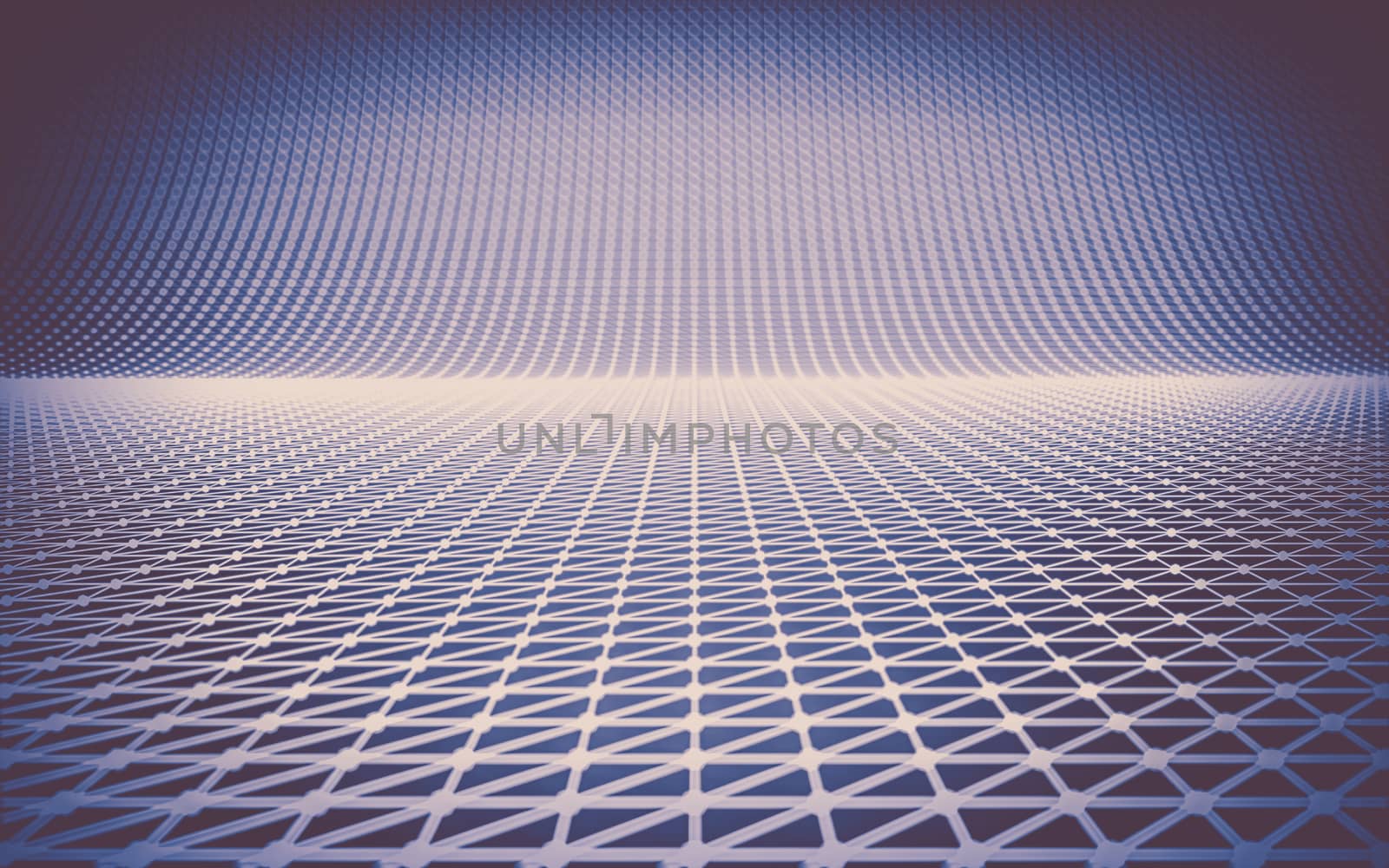 Abstract polygonal space low poly dark background with connecting dots and lines. Connection structure.