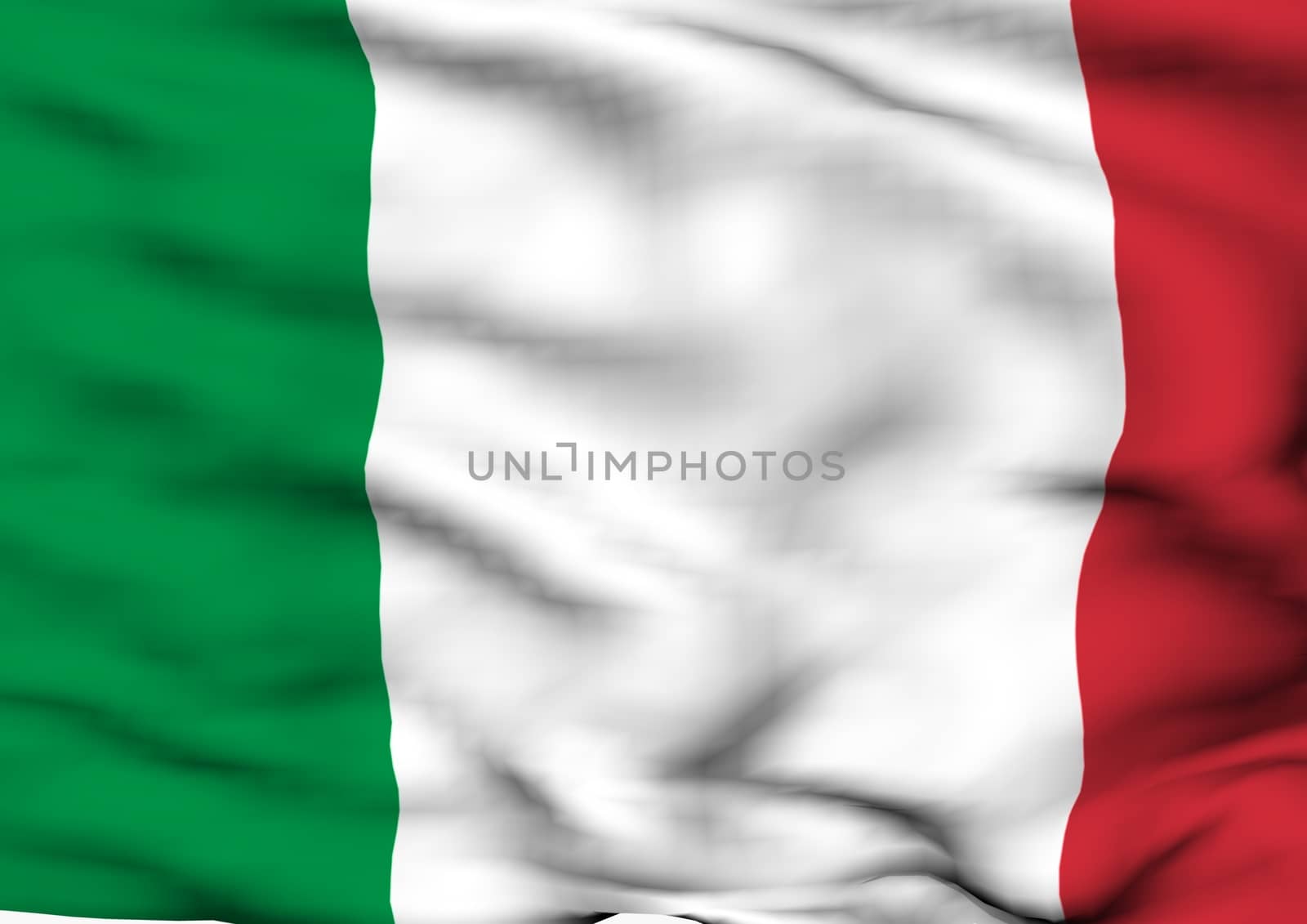 Image of a flag of Italy by richter1910