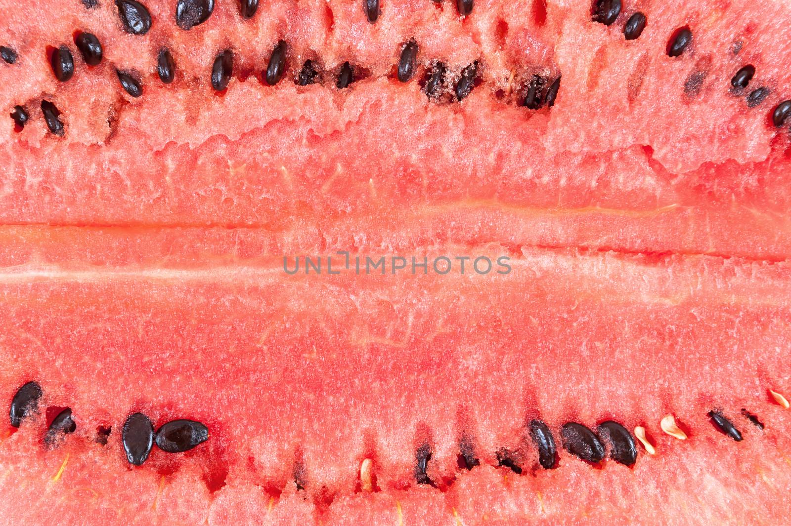 Closeup of fresh watermelon as a background