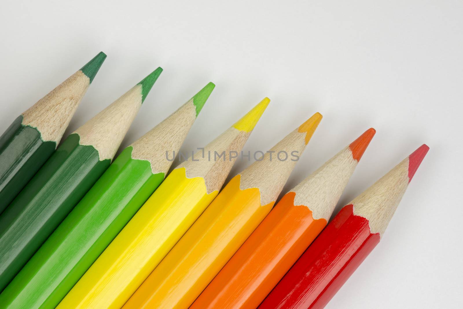 Conceptual crayons as energy label colors
 by Tofotografie