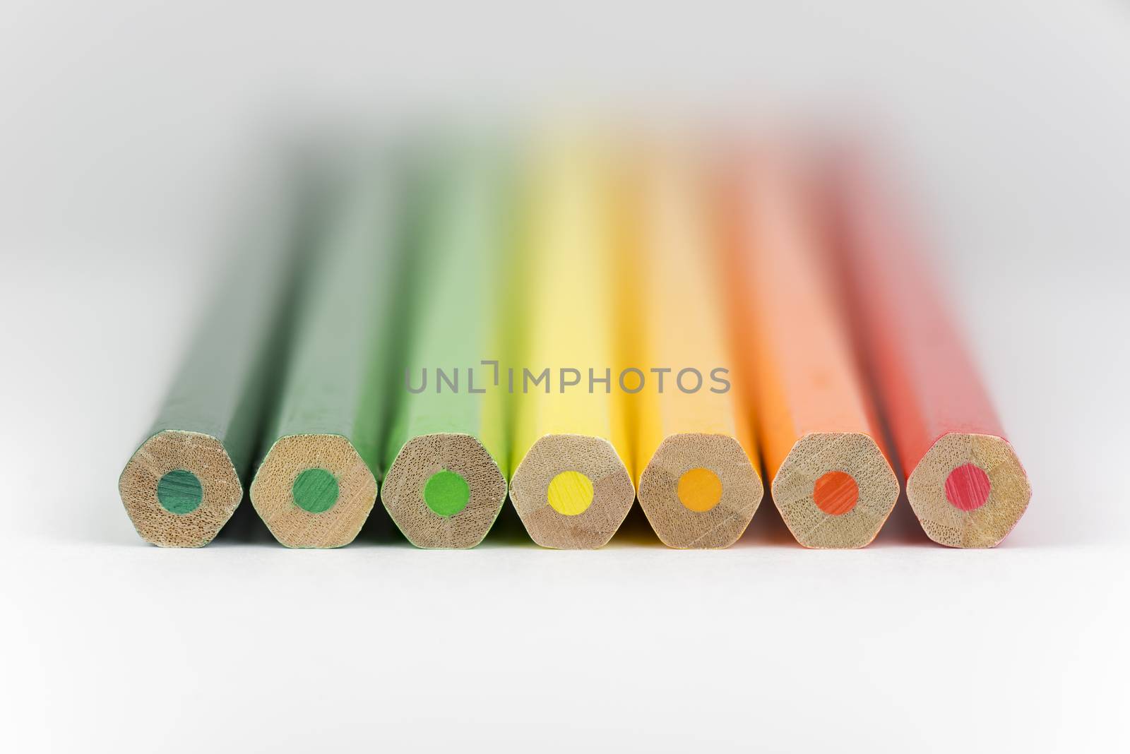 Conceptual crayons as energy label colors
 by Tofotografie