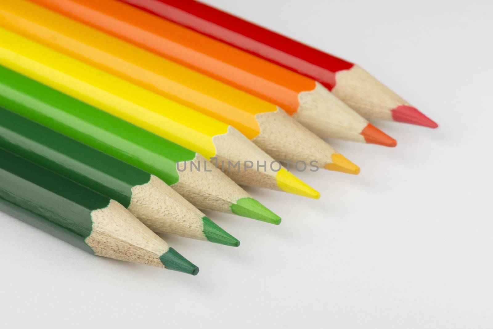 Conceptual crayons as energy label colors
 by Tofotografie