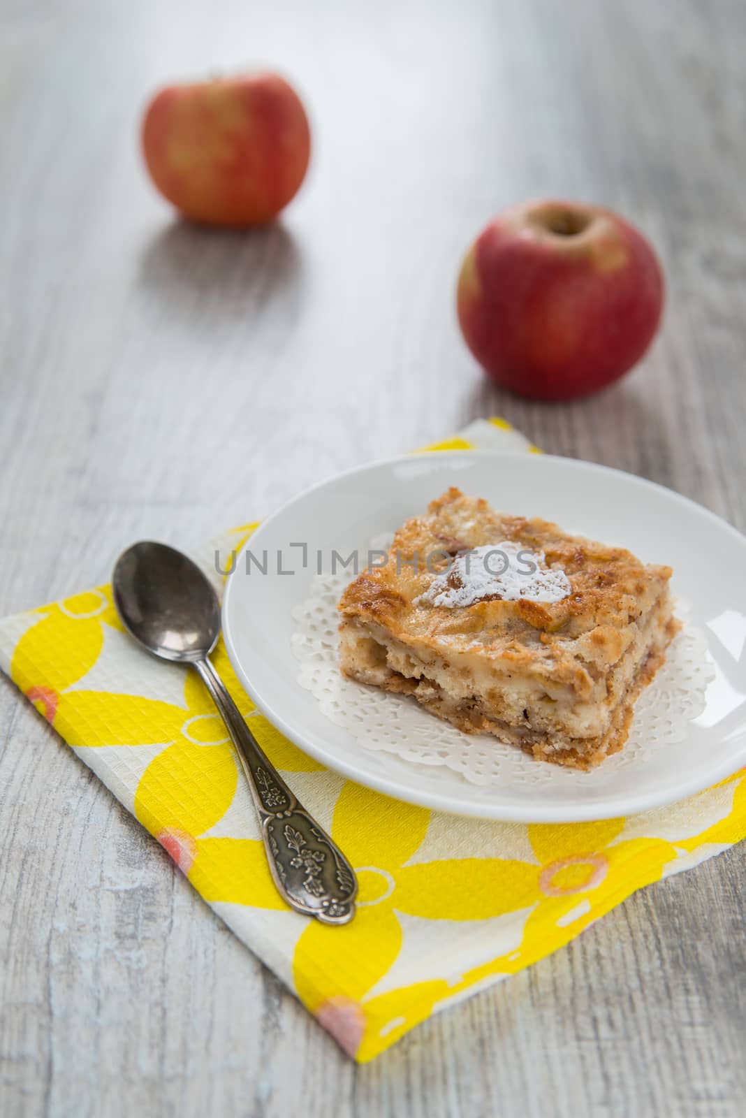 Piece of an apple pie by Linaga