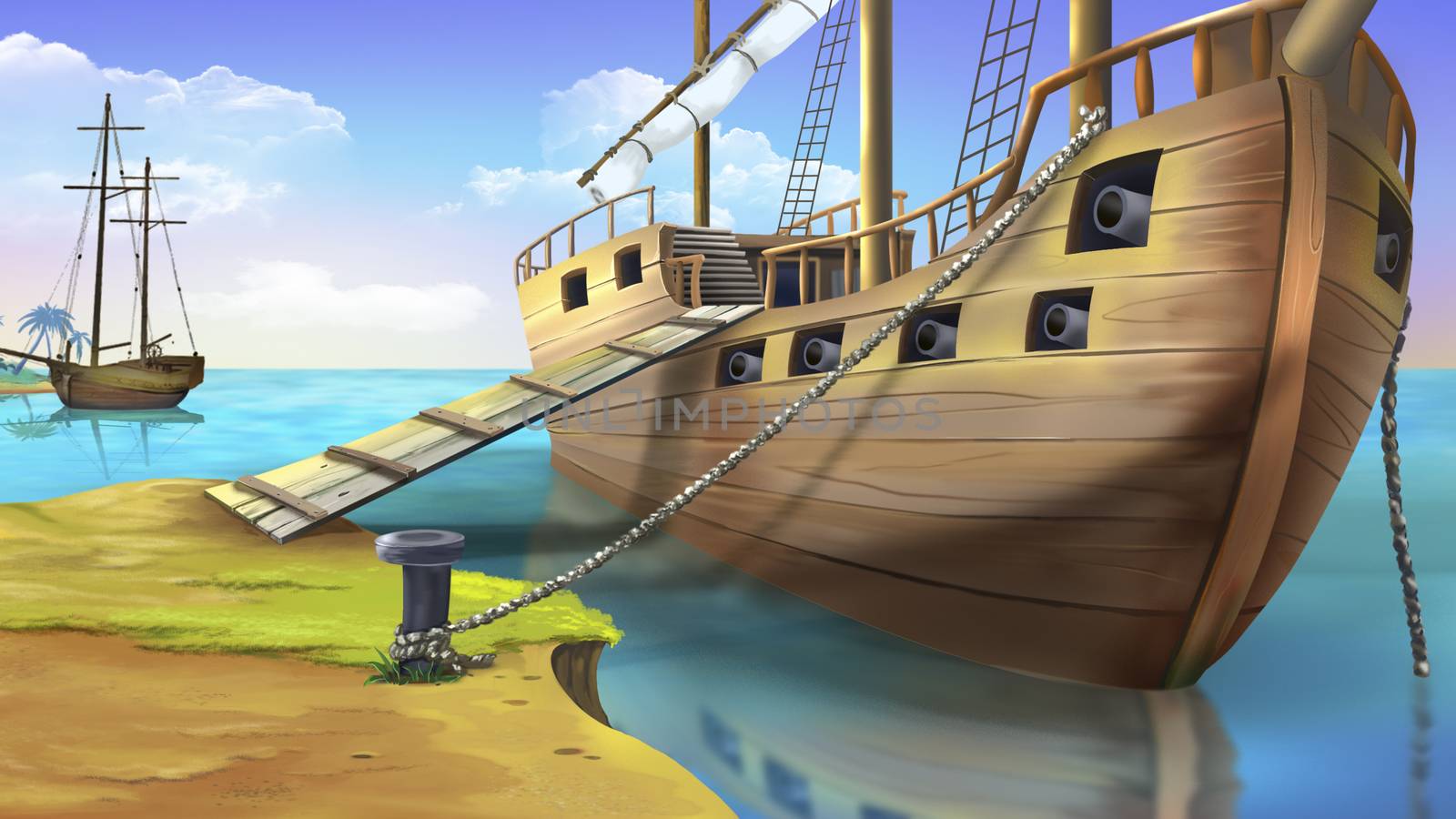 Pirate ship by Multipedia