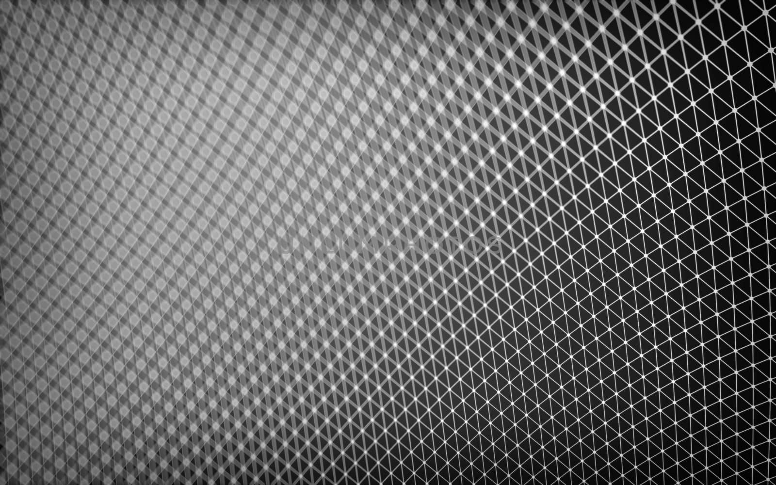 Abstract polygonal space low poly dark background with connecting dots and lines. Connection structure.