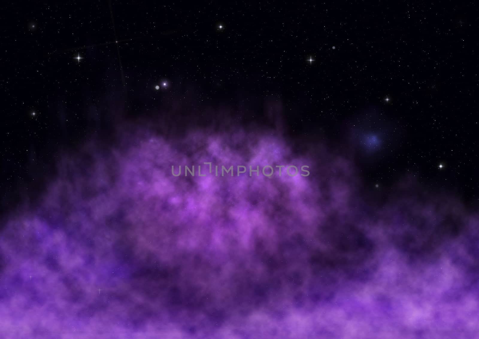 Small part of an infinite star field of space in the Universe. "Elements of this image furnished by NASA".