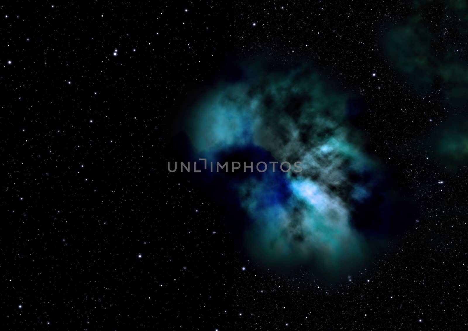 Star field in space a nebulae and a gas congestion. "Elements of this image furnished by NASA".