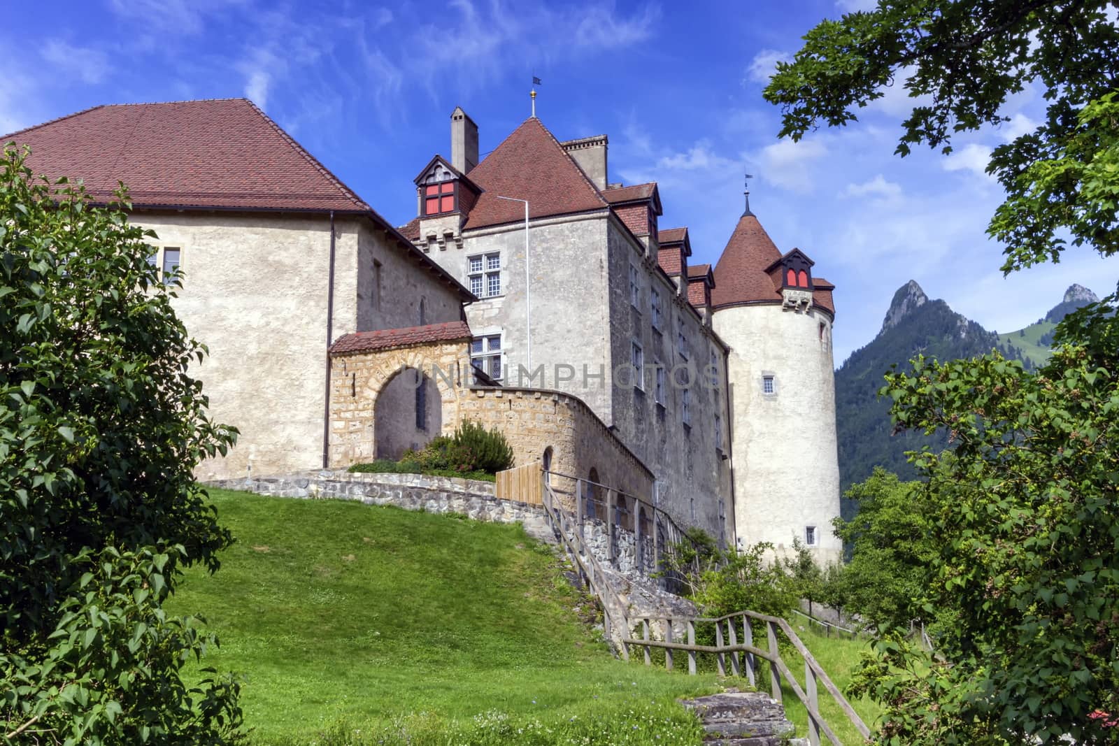 Castle of Gruyeres, Fribourg, Switzerland by Elenaphotos21