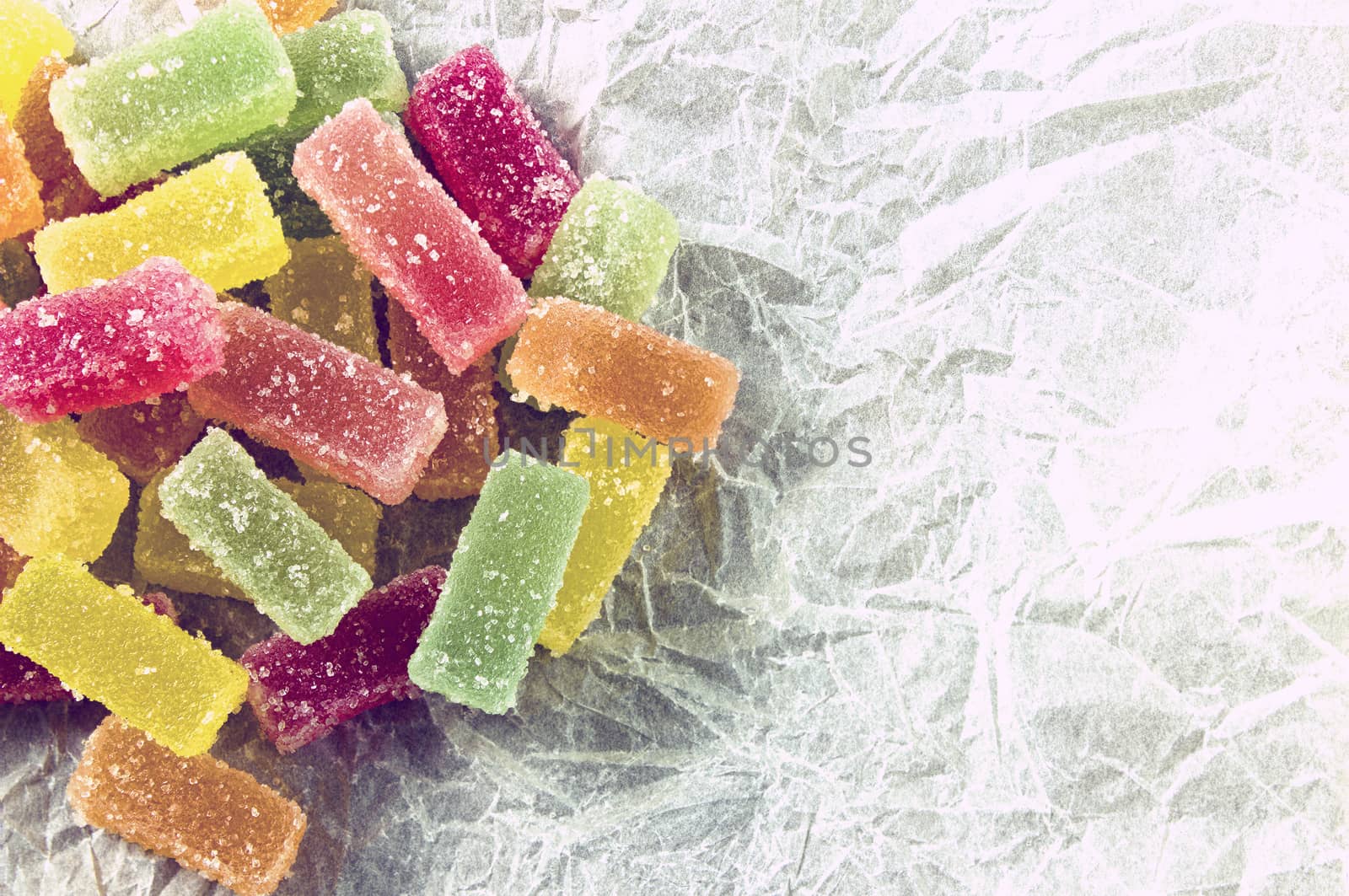 Candied fruit jelly sweets  by Kidza