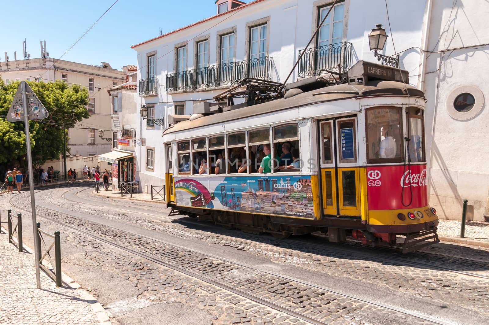 Famous Lisbon tram number 28 by mkos83