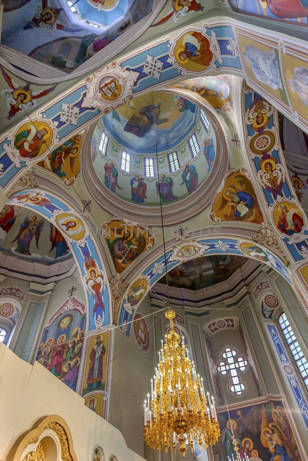 Saint George Cathedral Vydubytsky Monastery Kiev Ukraine by bill_perry